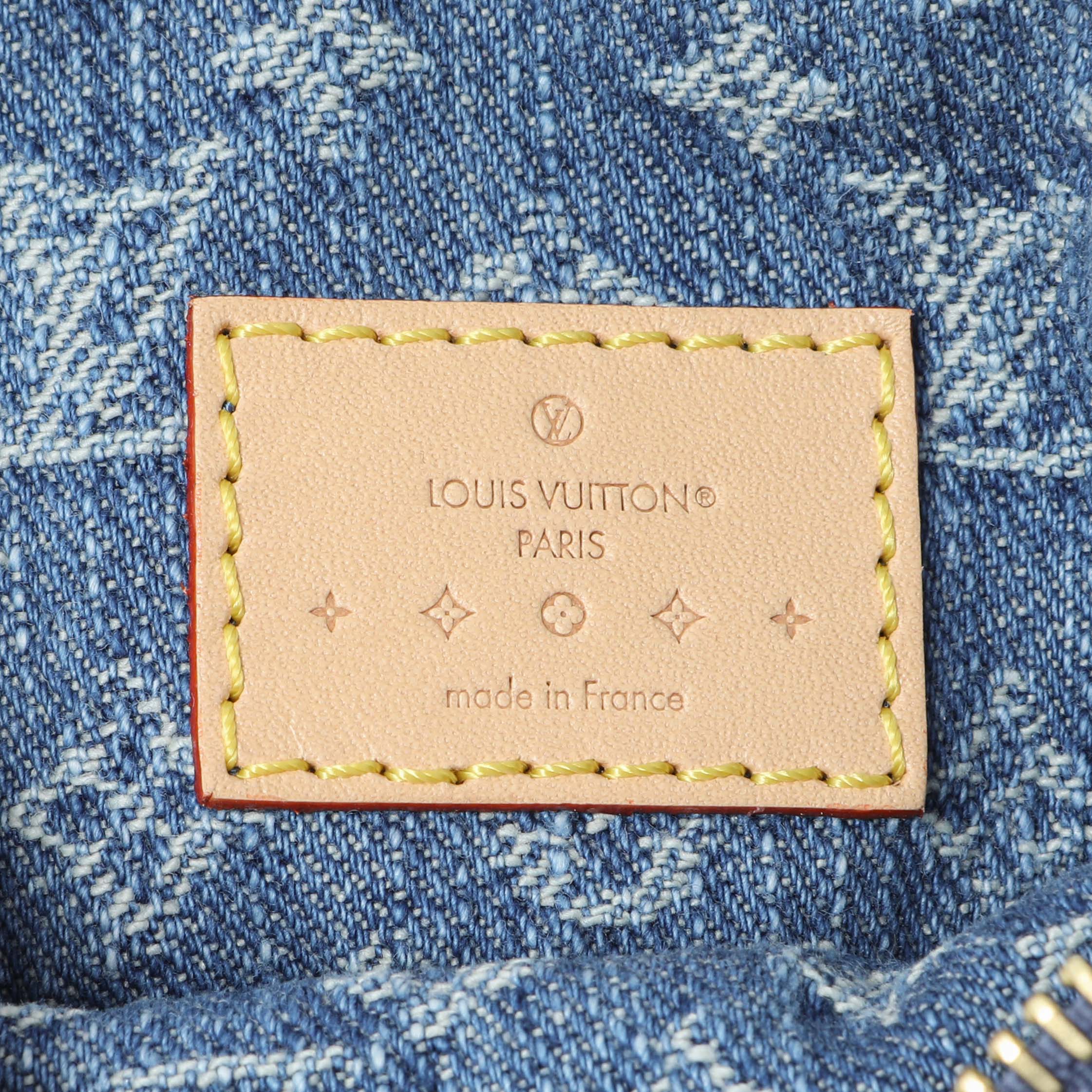 Louis Vuitton Denim Fairfax Pochette - Image 5
