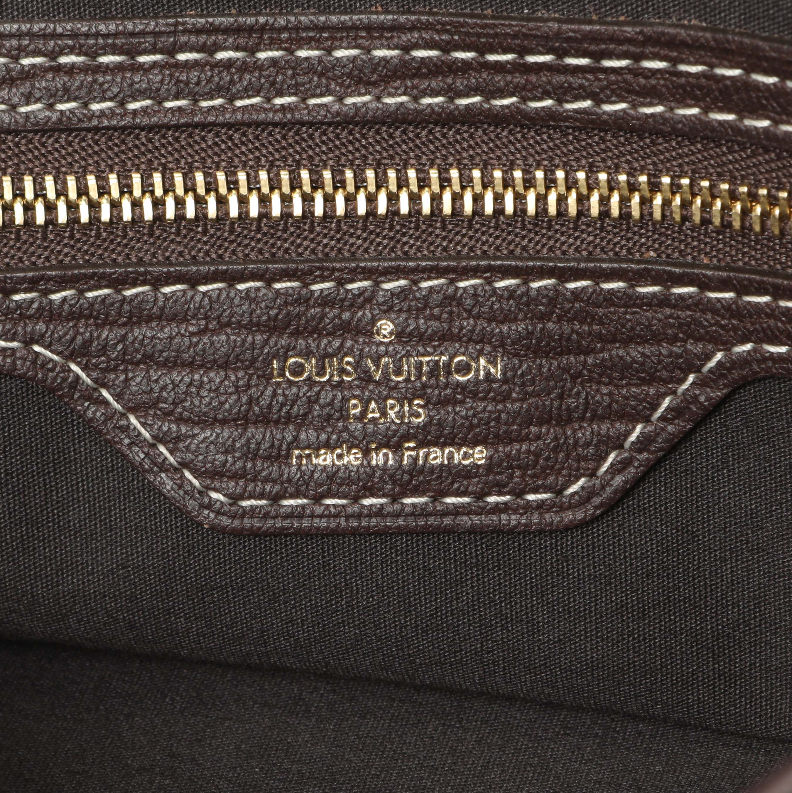 Louis Vuitton Ebene Mini Lin Petit Bucket - Image 4