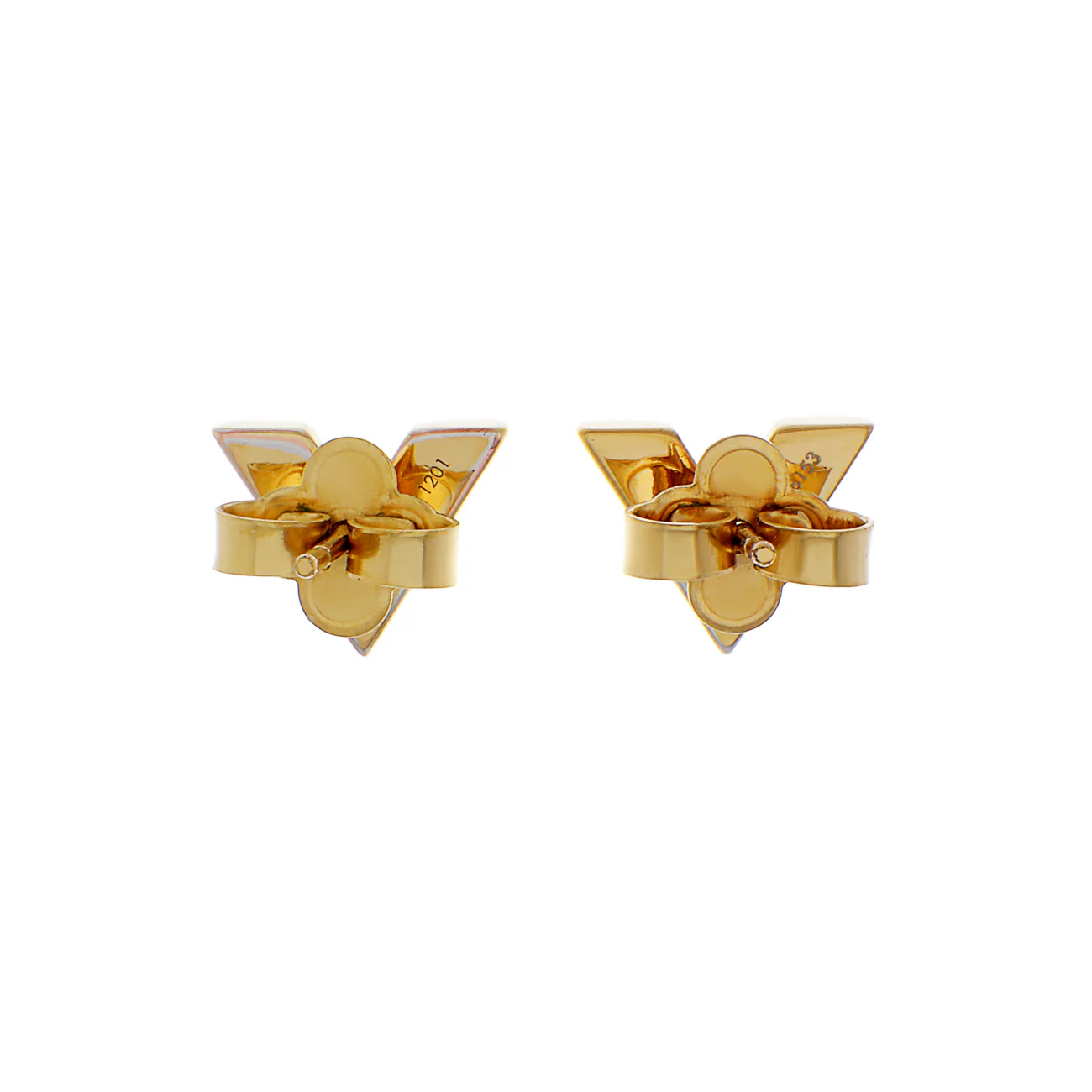 Louis Vuitton Essential V Stud Earrings - Image 2