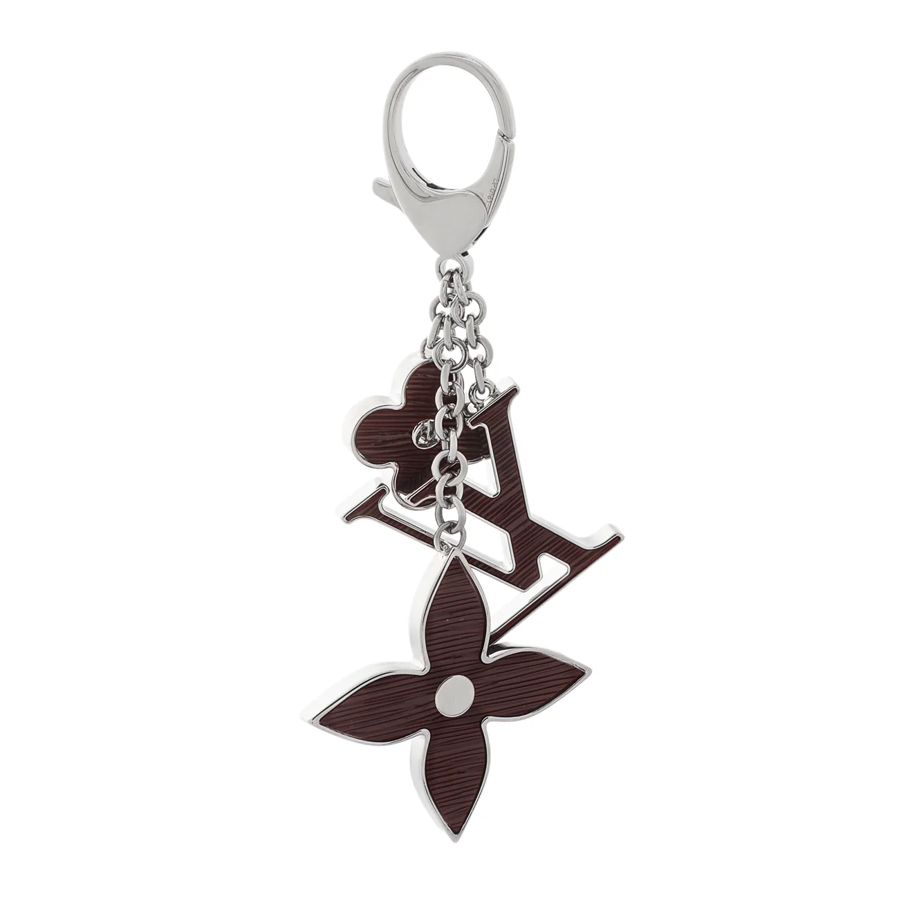 Louis Vuitton Fleur d'Epi Bag Charm Key Holder - Image 2