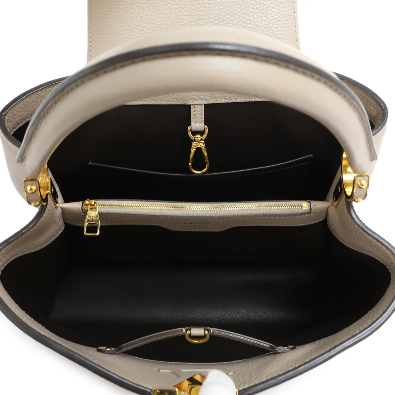 Louis Vuitton Galet Taurillon Leather Capucines MM - Image 11