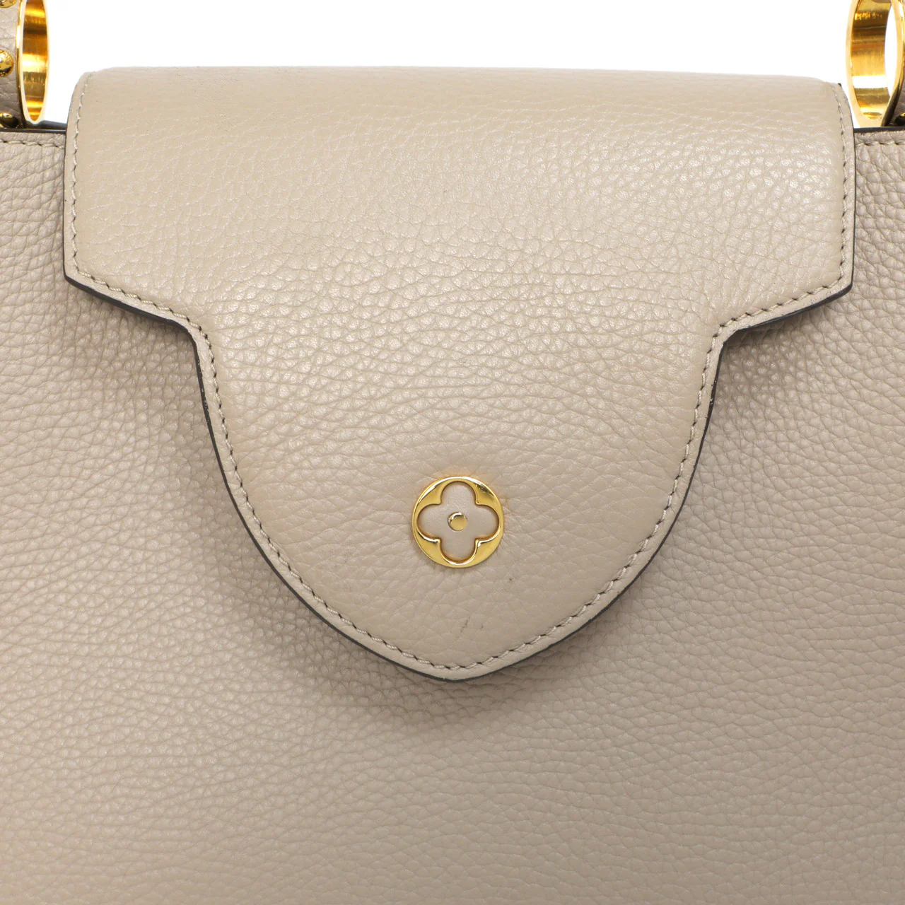 Louis Vuitton Galet Taurillon Leather Capucines MM - Image 15
