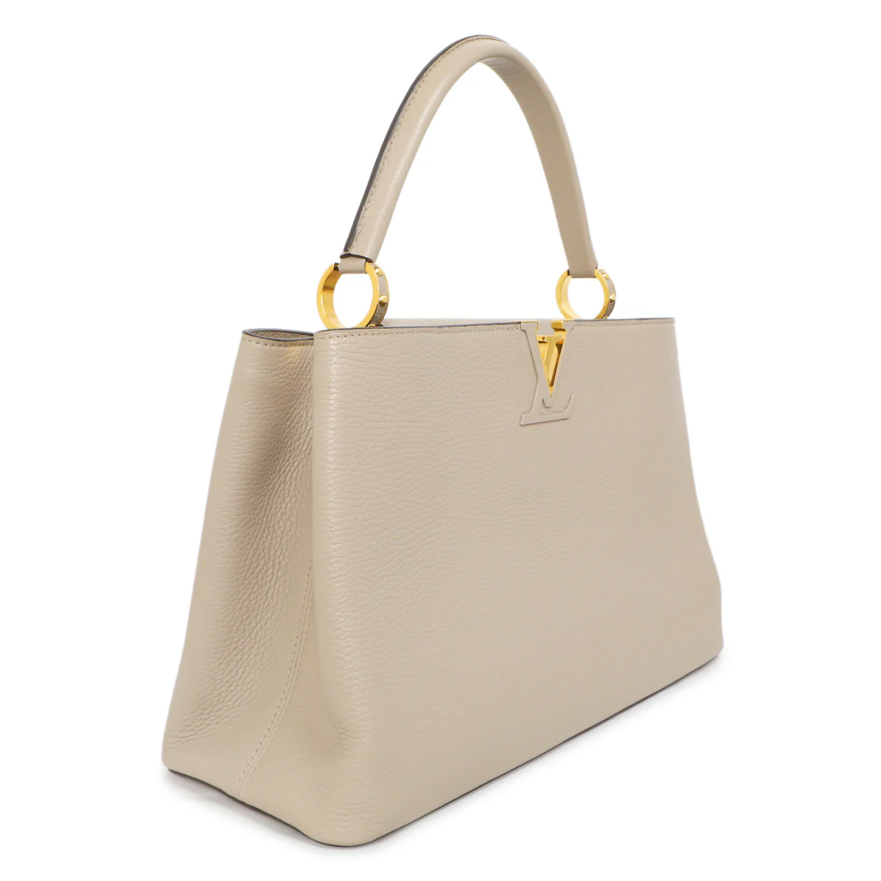 Louis Vuitton Galet Taurillon Leather Capucines MM - Image 3