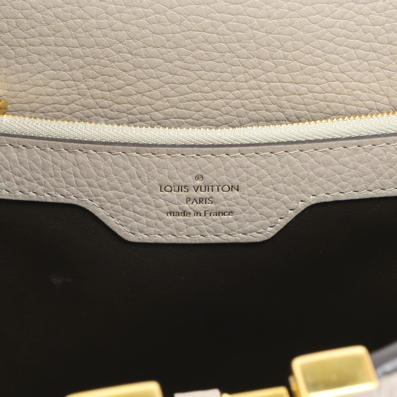 Louis Vuitton Galet Taurillon Leather Capucines MM - Image 4