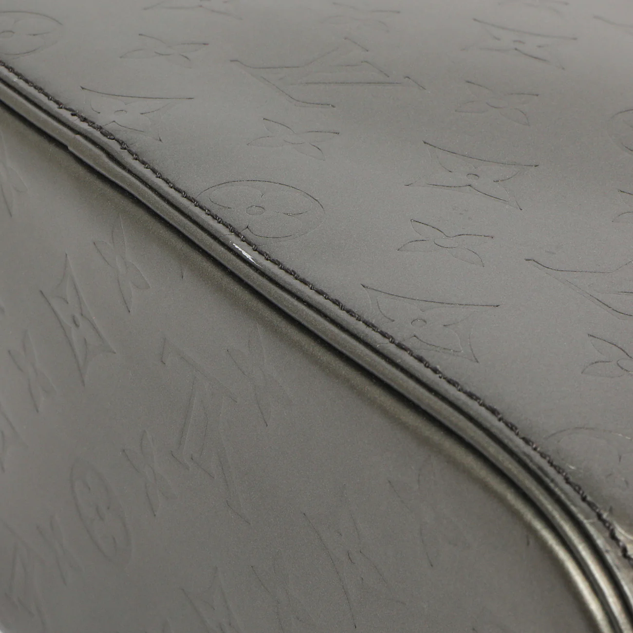 Louis Vuitton Grey Mat Monogram Stockton - Image 10
