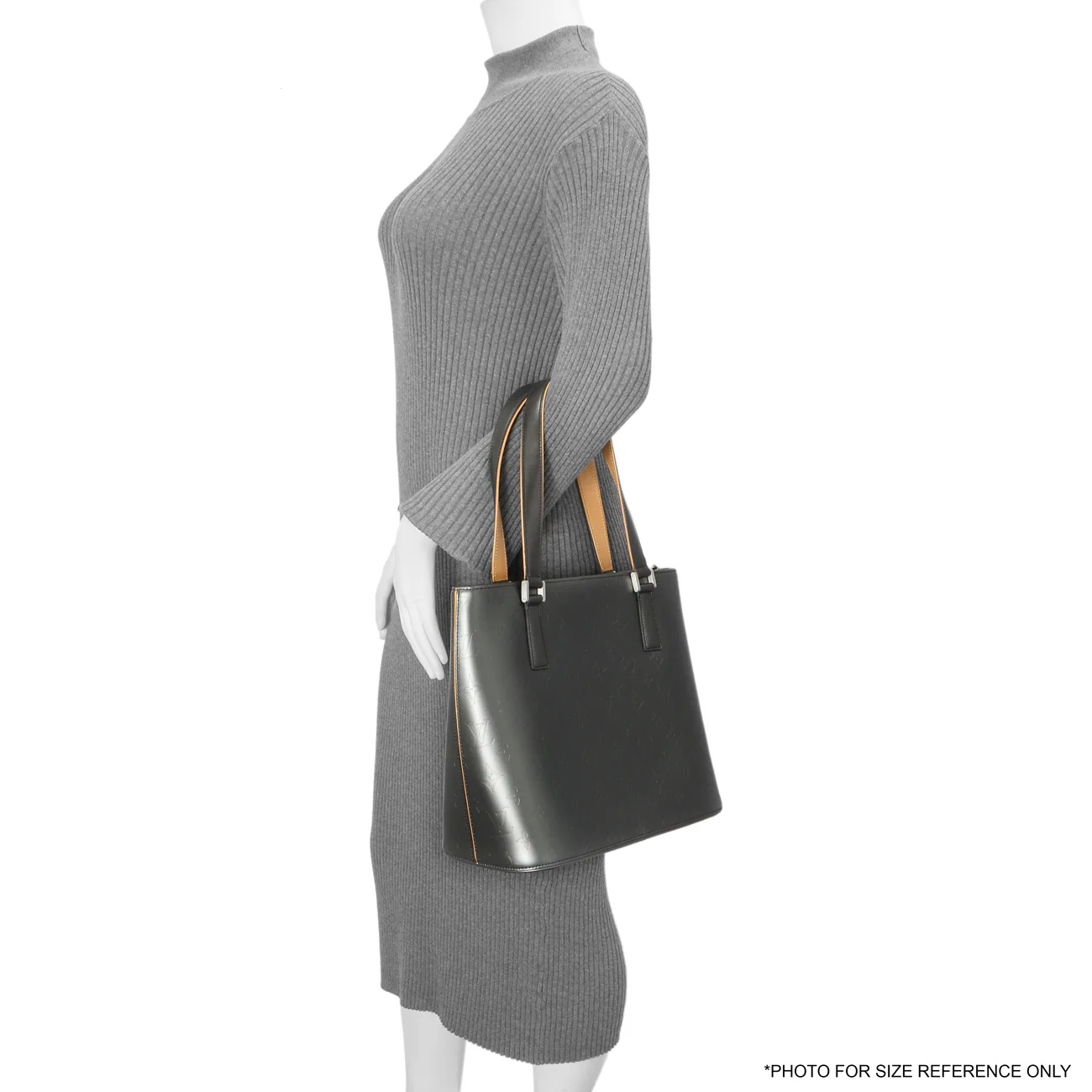 Louis Vuitton Grey Mat Monogram Stockton - Image 11