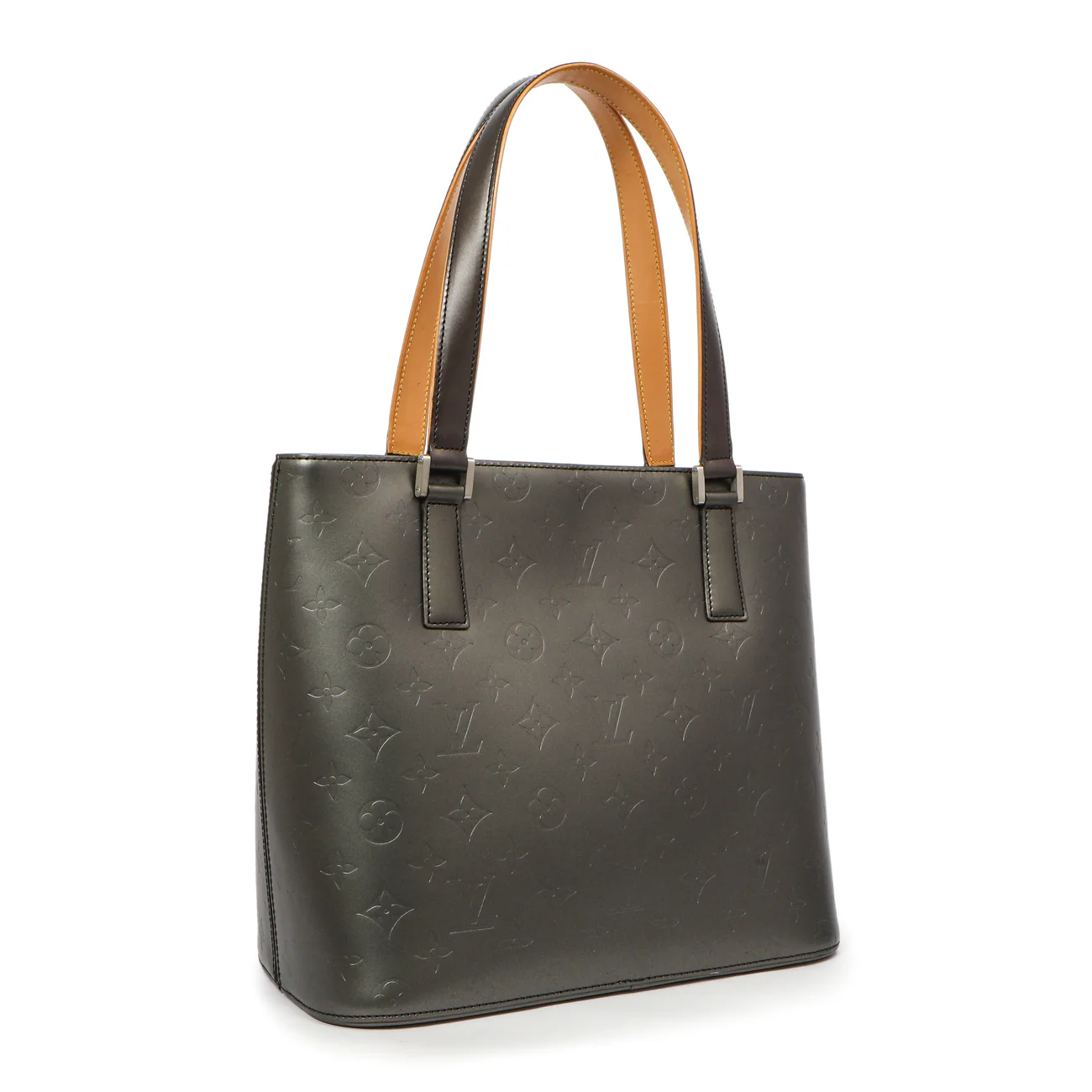 Louis Vuitton Grey Mat Monogram Stockton - Image 2