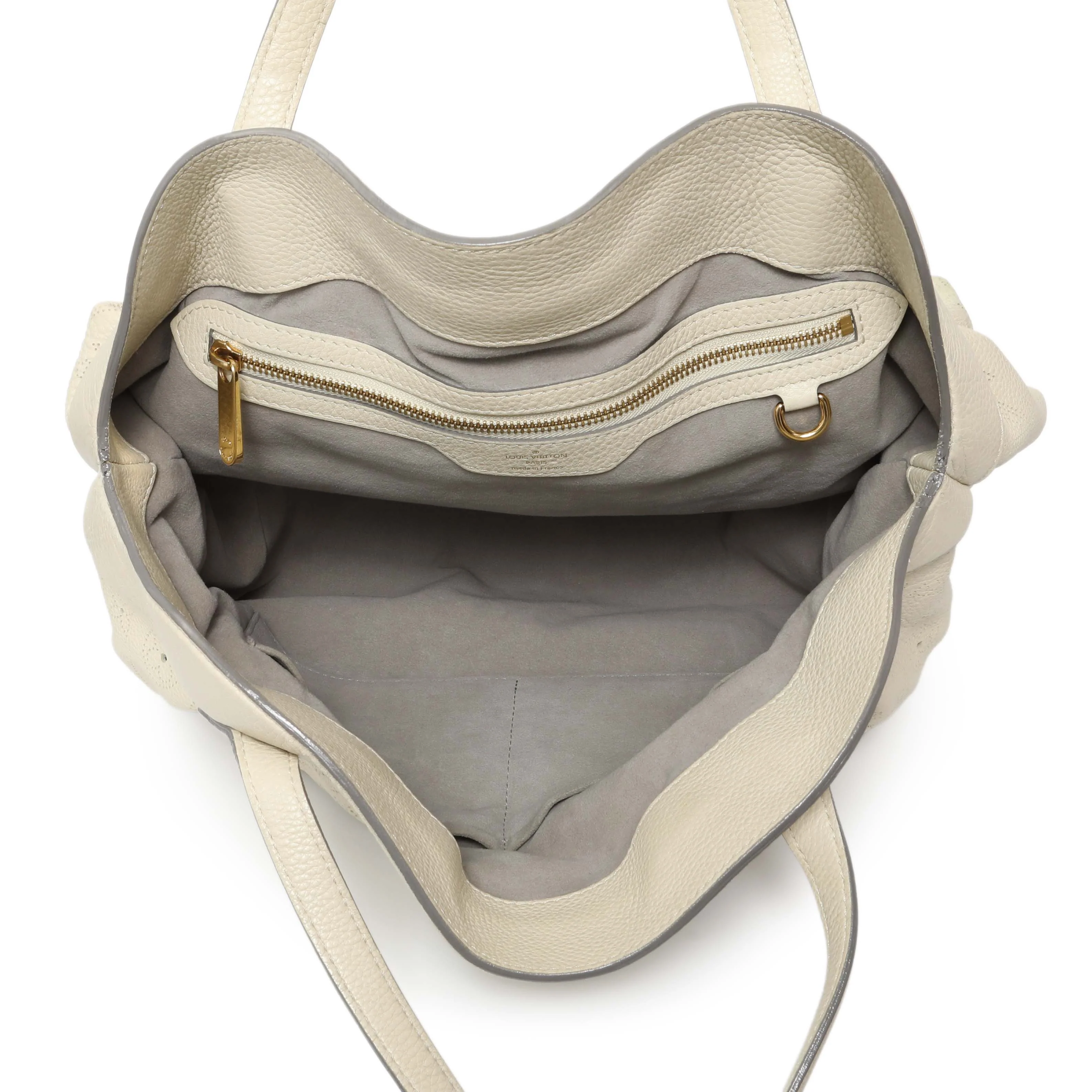 Louis Vuitton Ivory Mahina Cirrus MM - Image 8