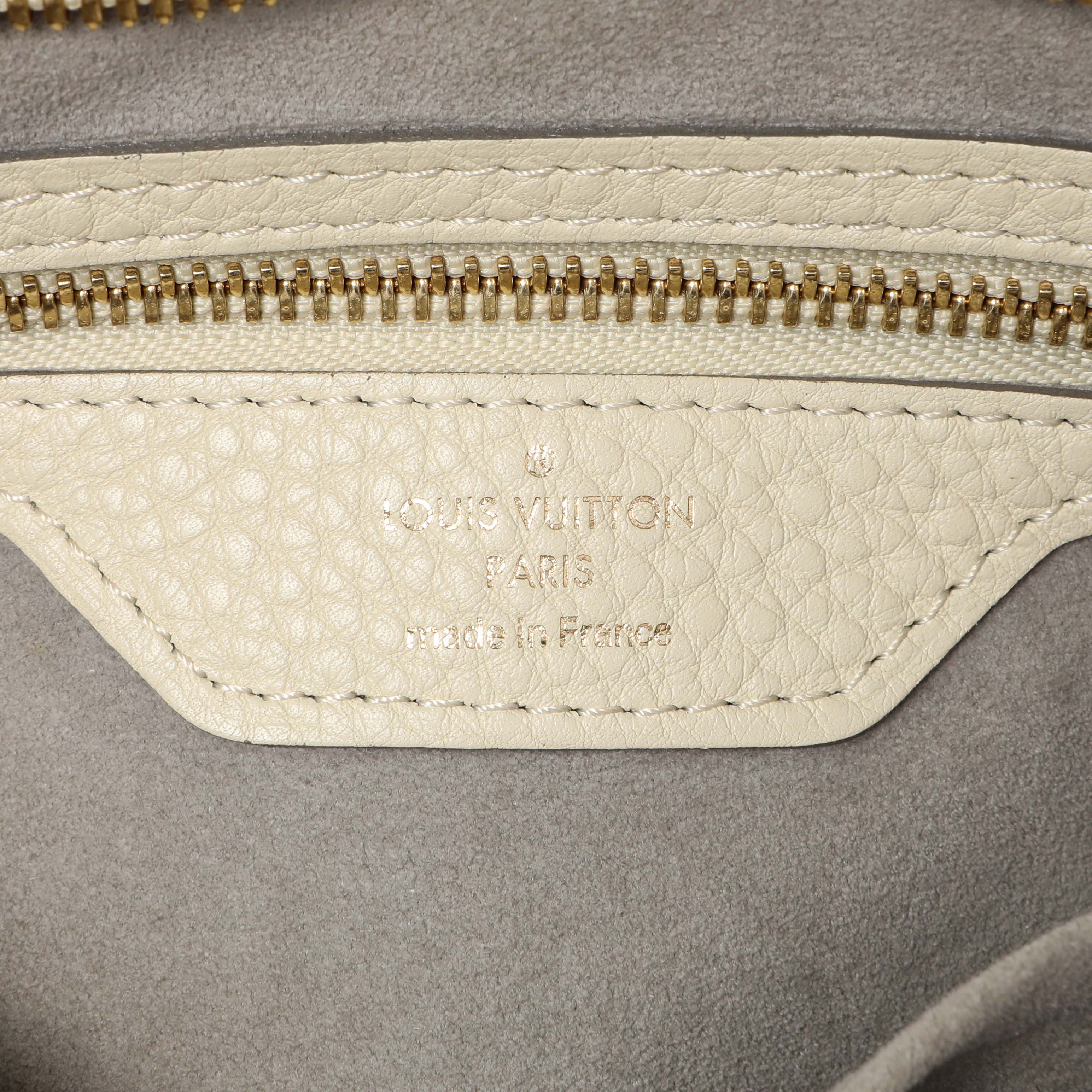 Louis Vuitton Ivory Mahina Stellar PM - Image 9