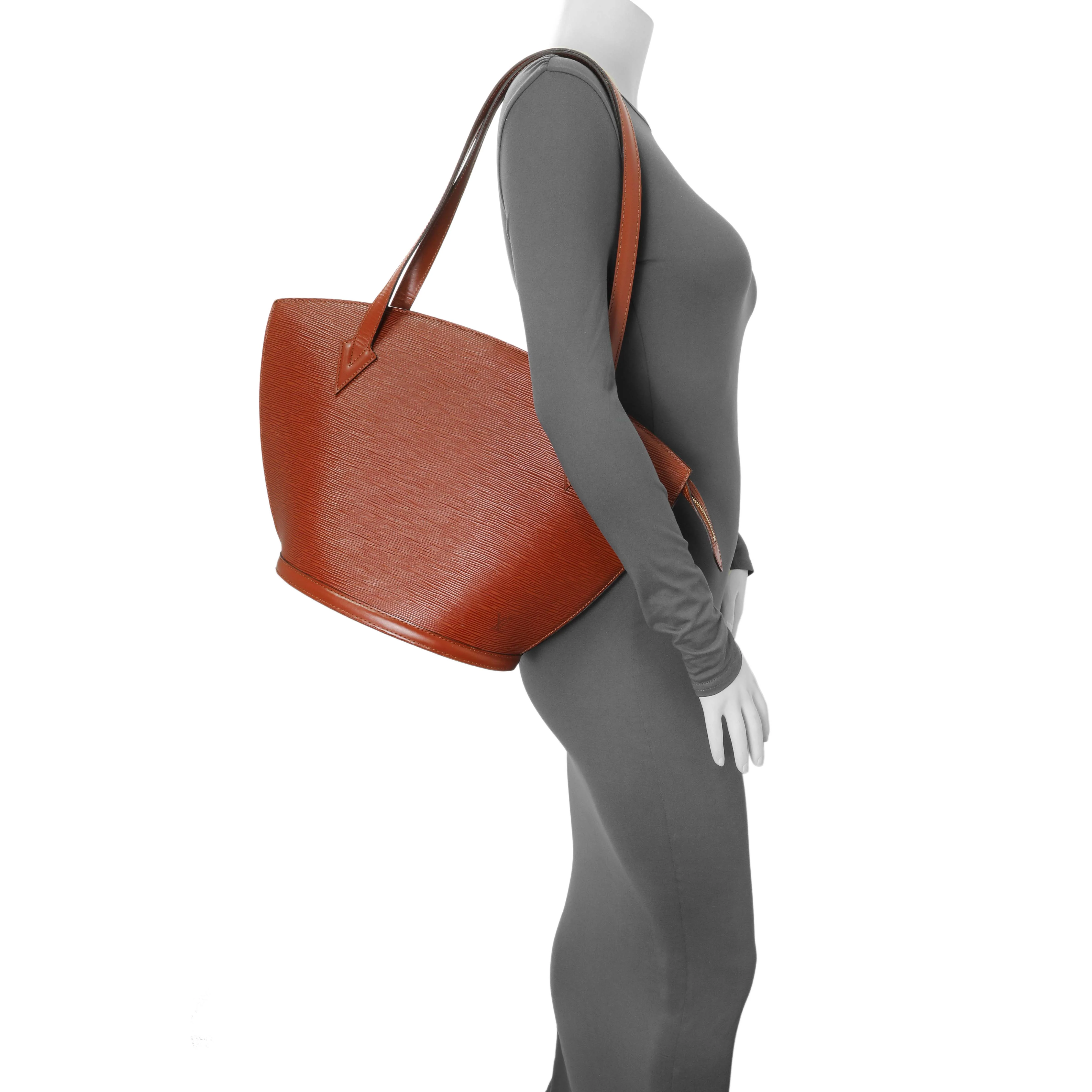 Louis Vuitton Kenyan Fawn Epi Saint Jacques MM - Image 13