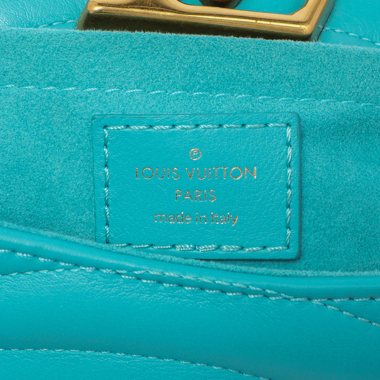 Louis Vuitton Malibu Green Calfskin New Wave Chain MM - Image 6