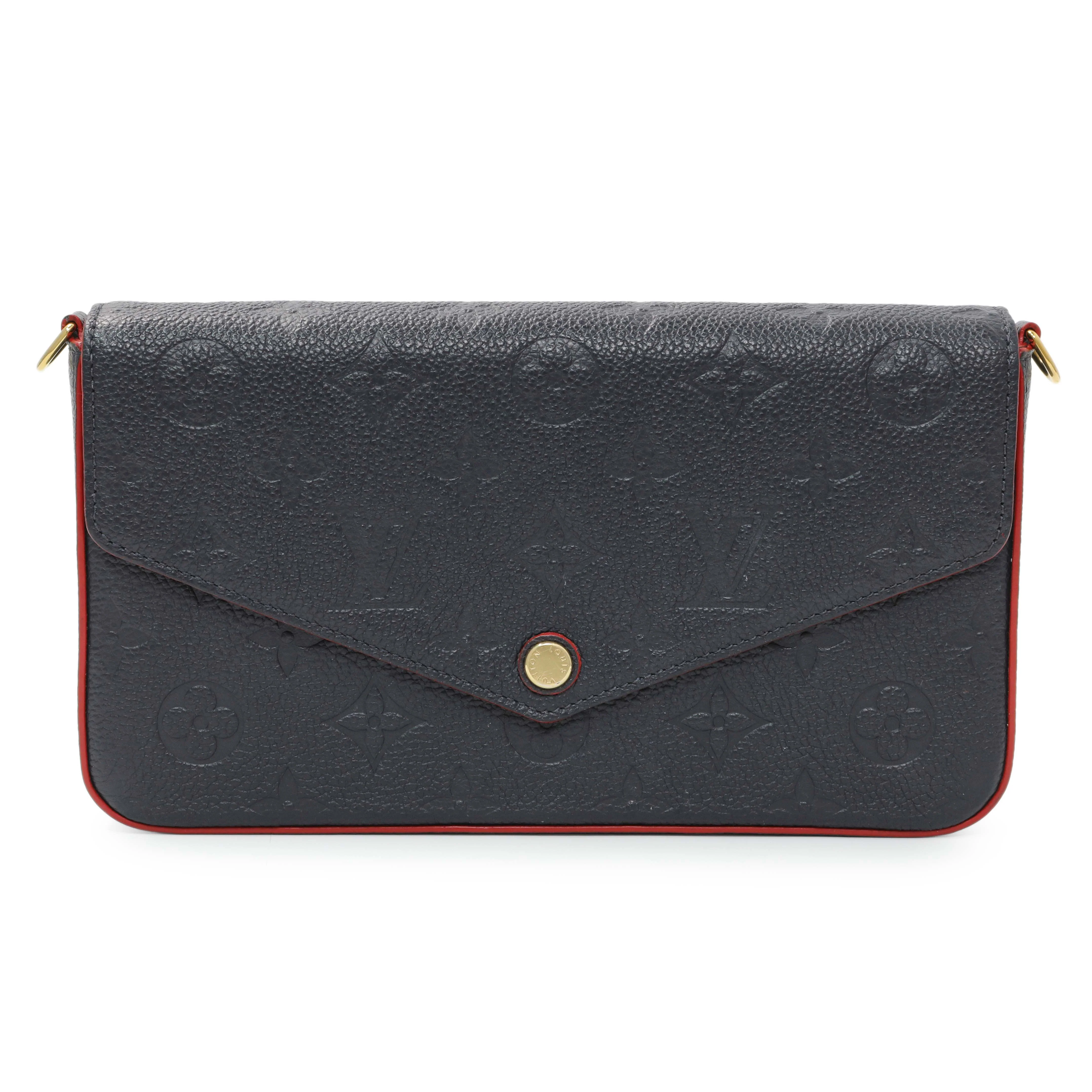 Louis Vuitton Marine Rouge Empreinte Felicie Pochette - Image 2