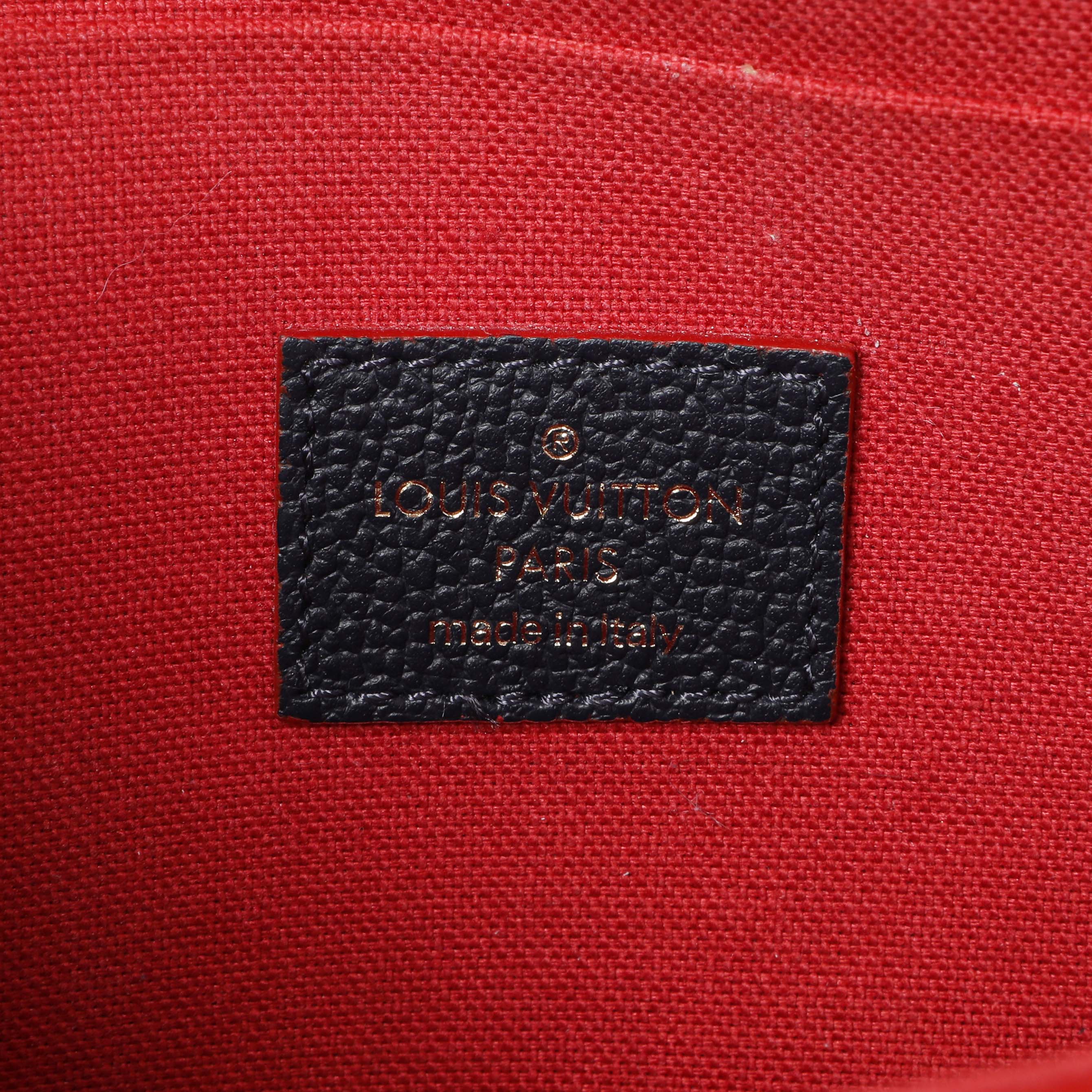 Louis Vuitton Marine Rouge Empreinte Felicie Pochette - Image 6