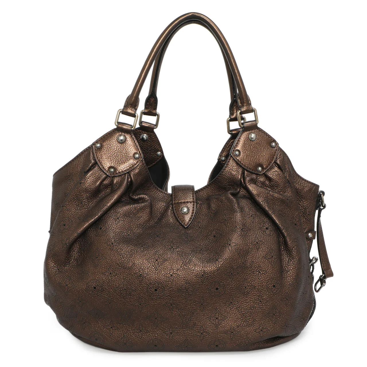 Louis Vuitton Metallic Mordore Monogram Mahina L - Image 3