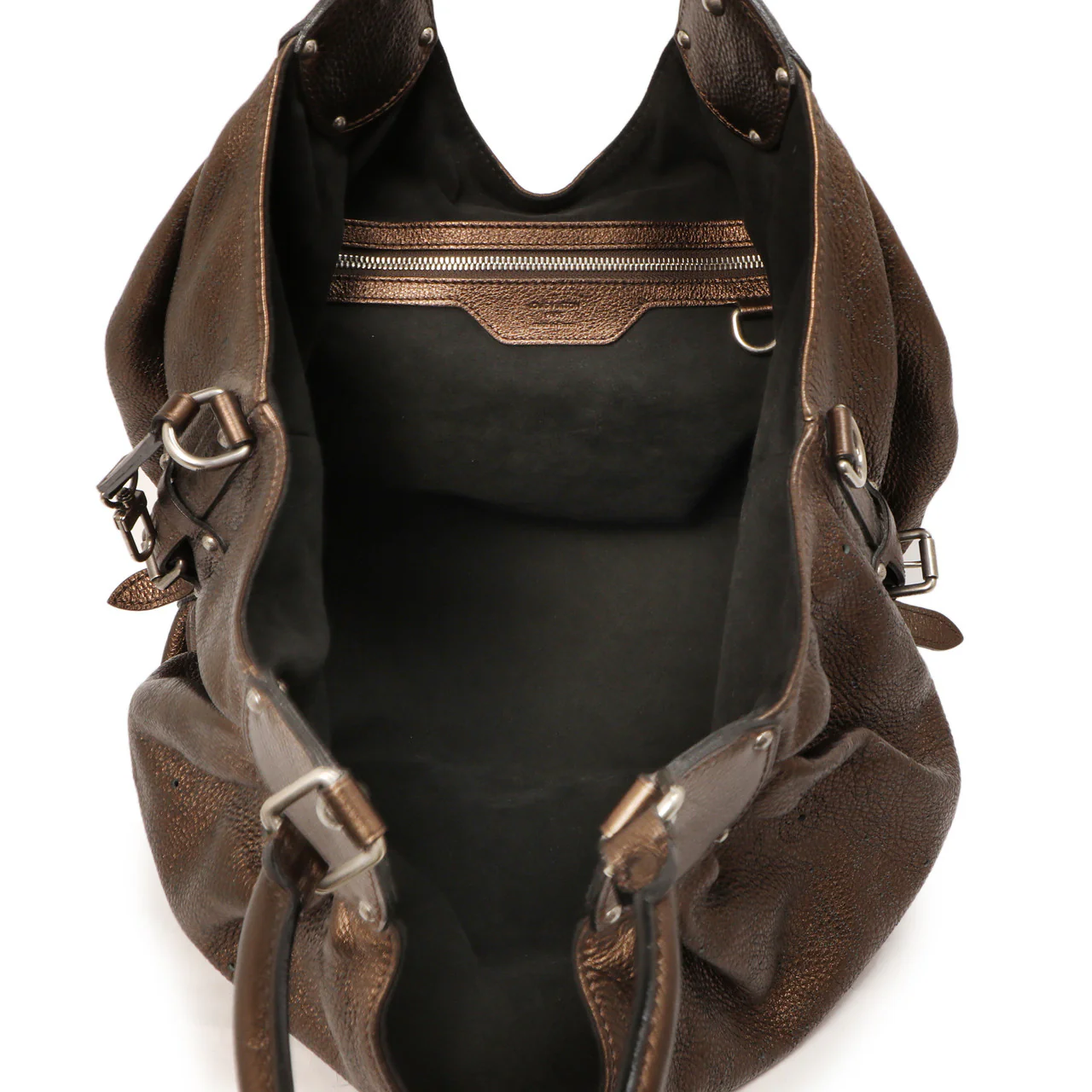 Louis Vuitton Metallic Mordore Monogram Mahina XL - Image 4