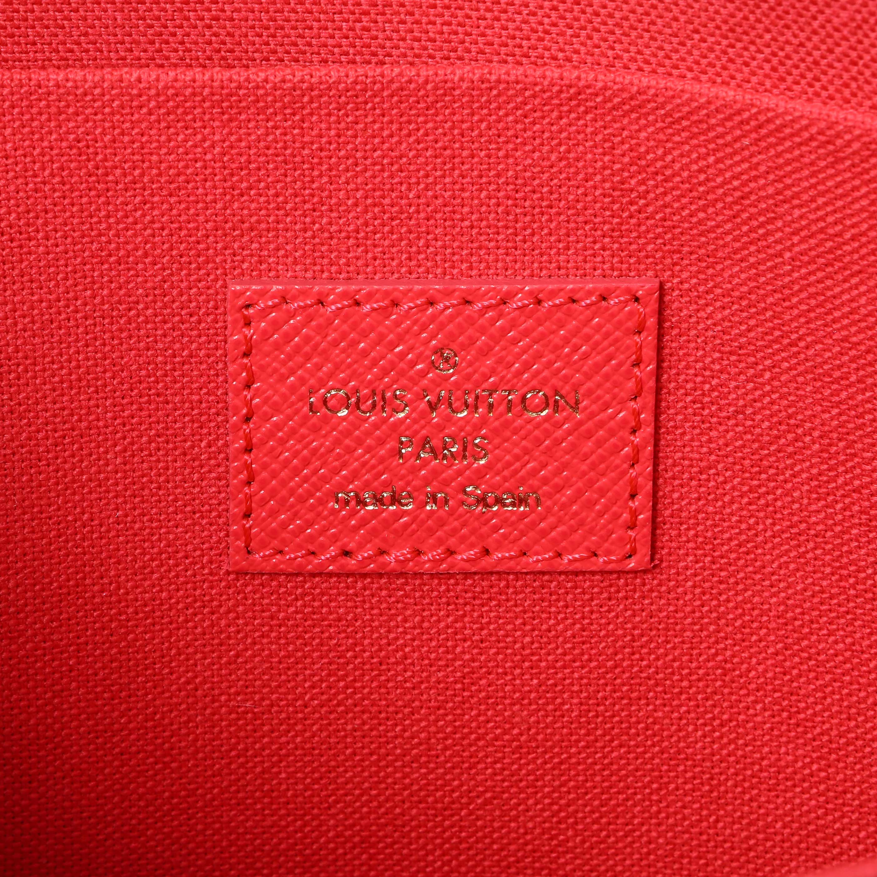 Louis Vuitton Monogram 2022 Christmas Animation China Chengdu Pochette Felicie Chain Wallet - Image 6