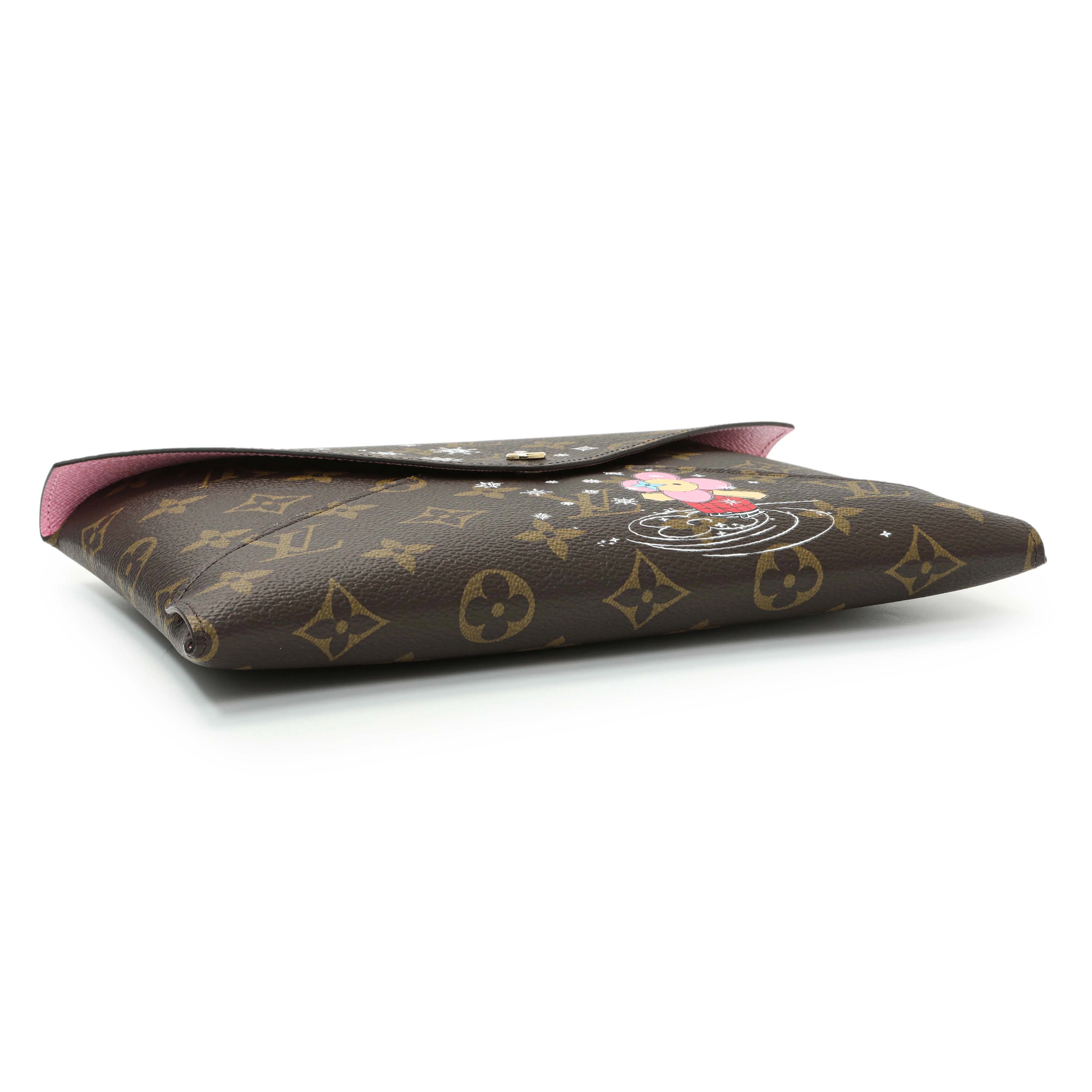 Louis Vuitton Monogram 2023 Christmas Animation Kirigami Pochette - Image 3