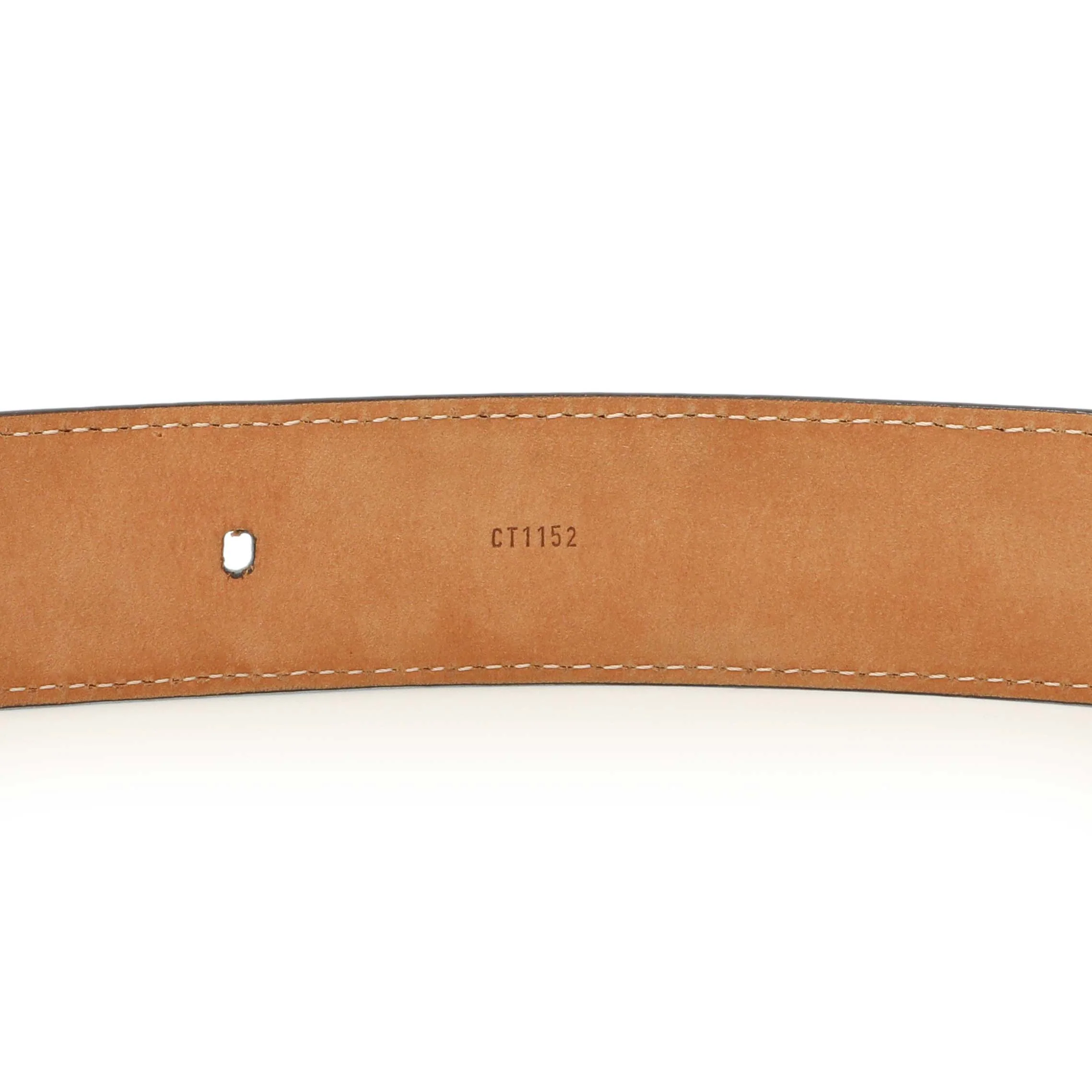 Louis Vuitton Monogram 30mm Ellipse Belt - Image 4