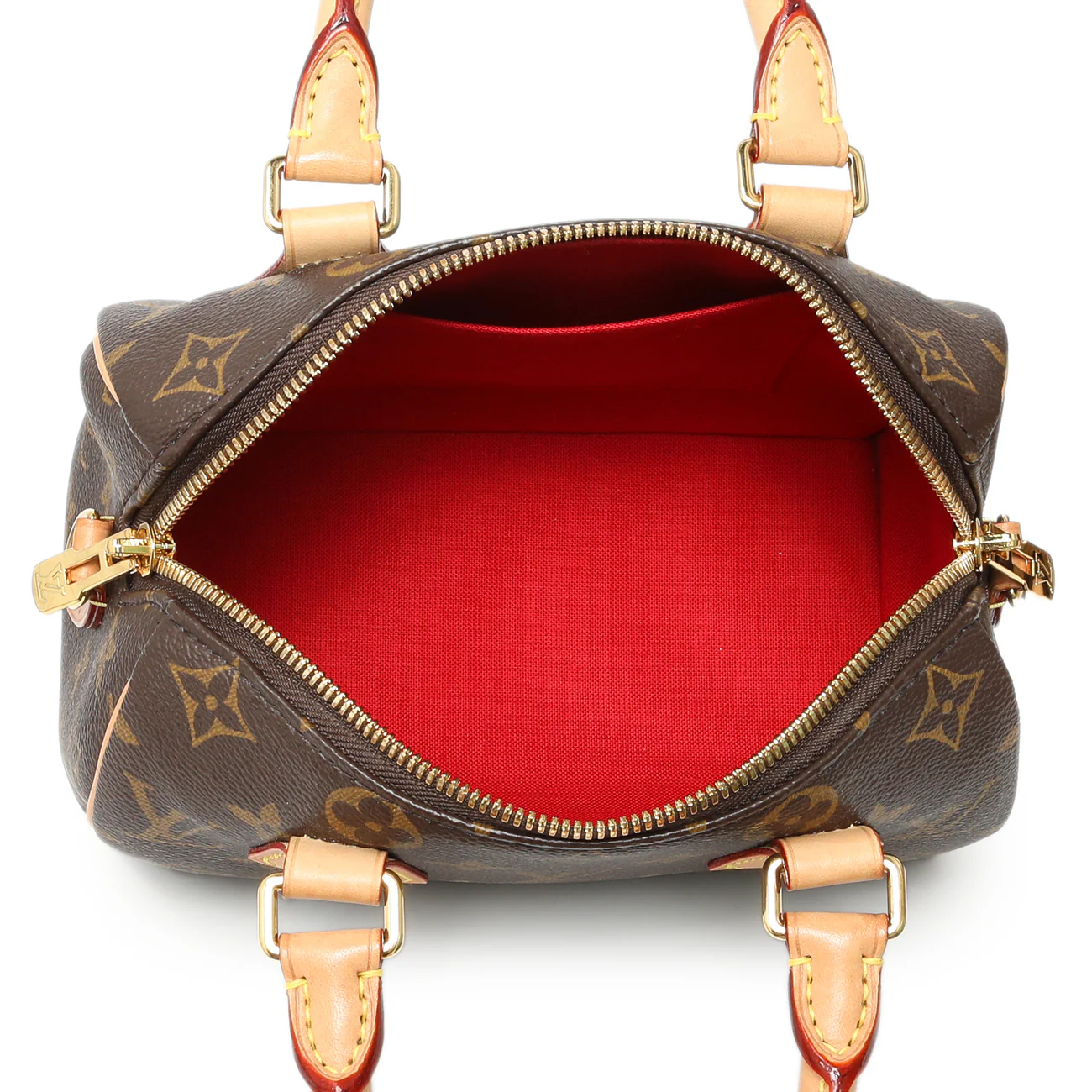 Louis Vuitton Monogram Beige Speedy Bandouliere 20 - Image 4