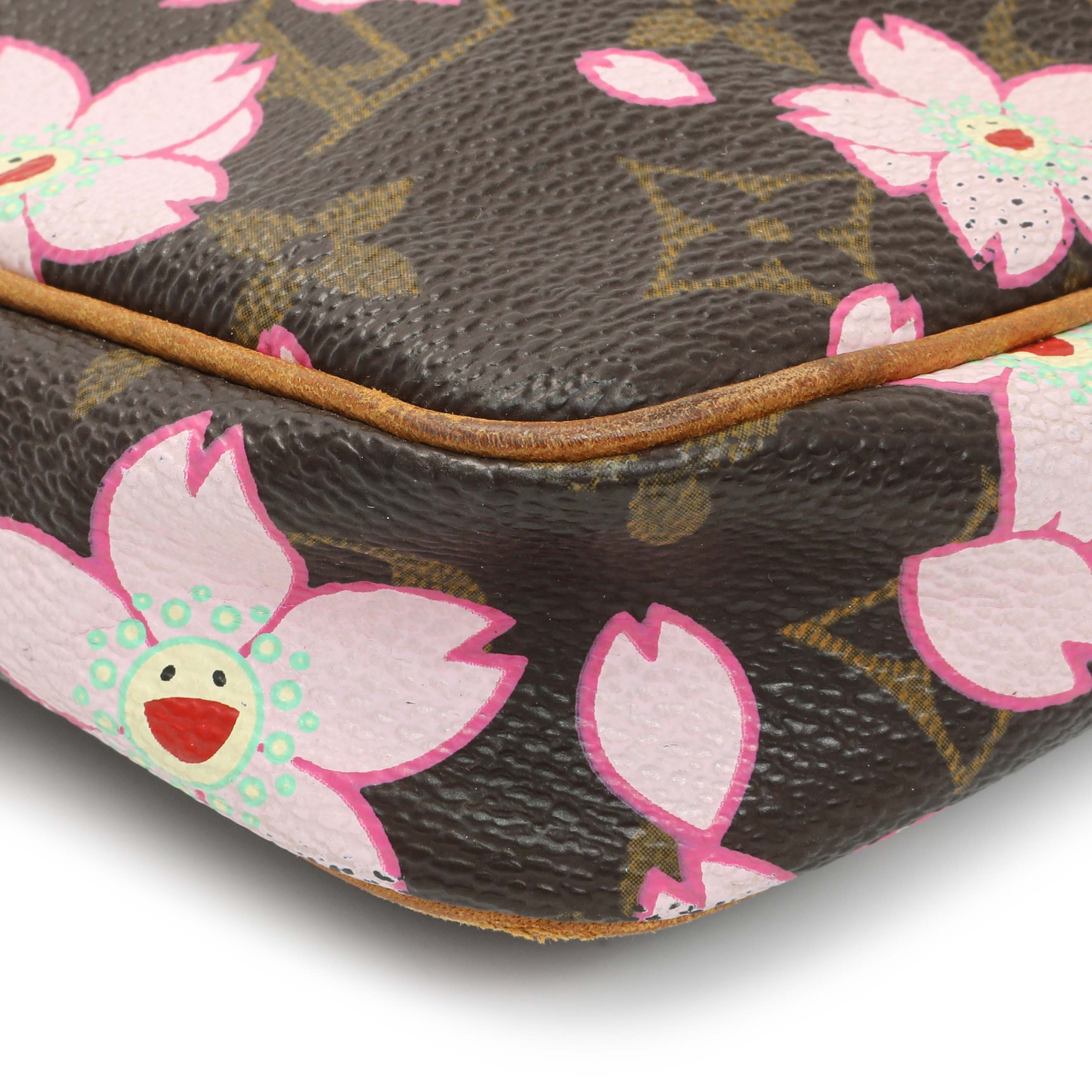 Louis Vuitton Monogram Cherry Blossom Pochette Accessories - Image 4