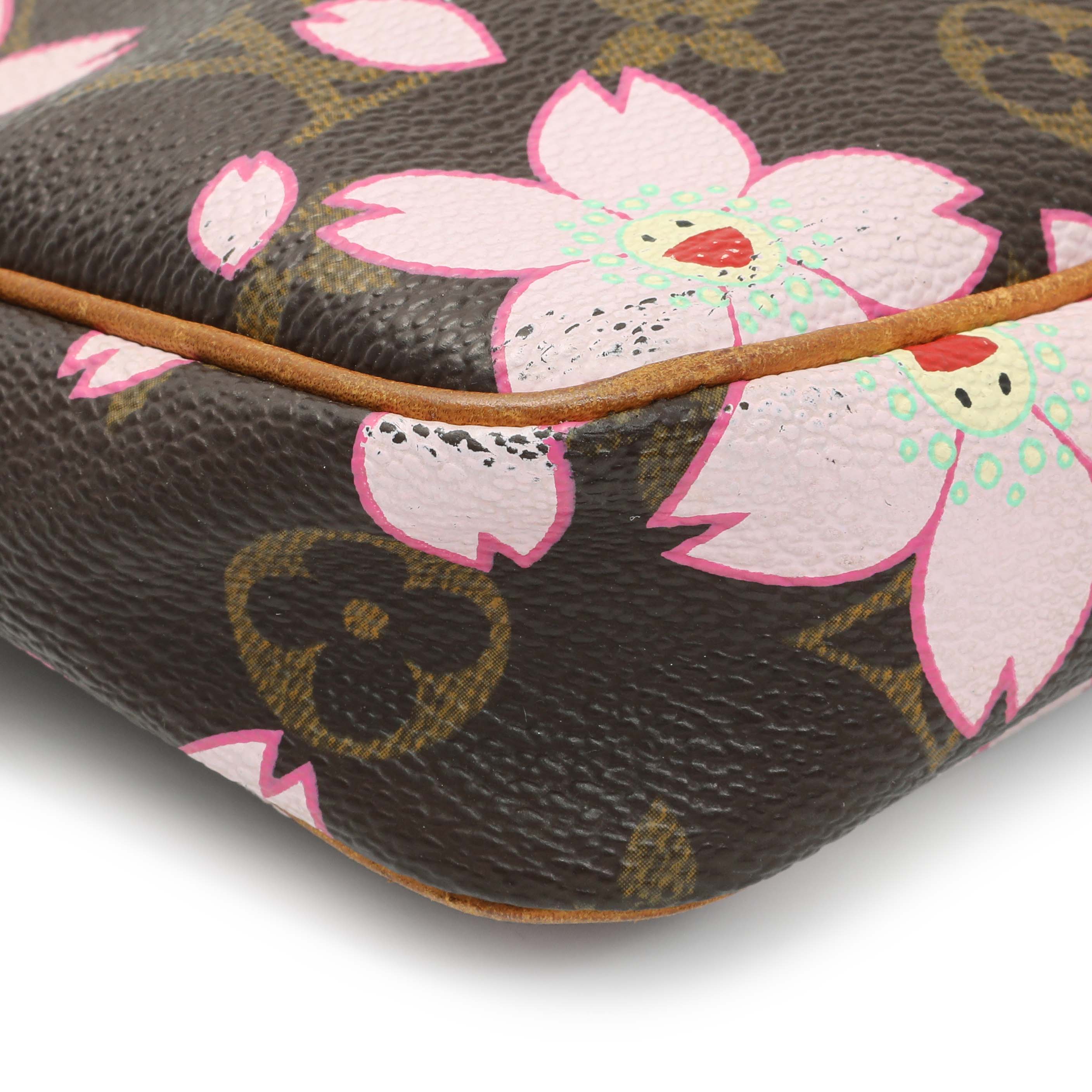 Louis Vuitton Monogram Cherry Blossom Pochette Accessories - Image 6