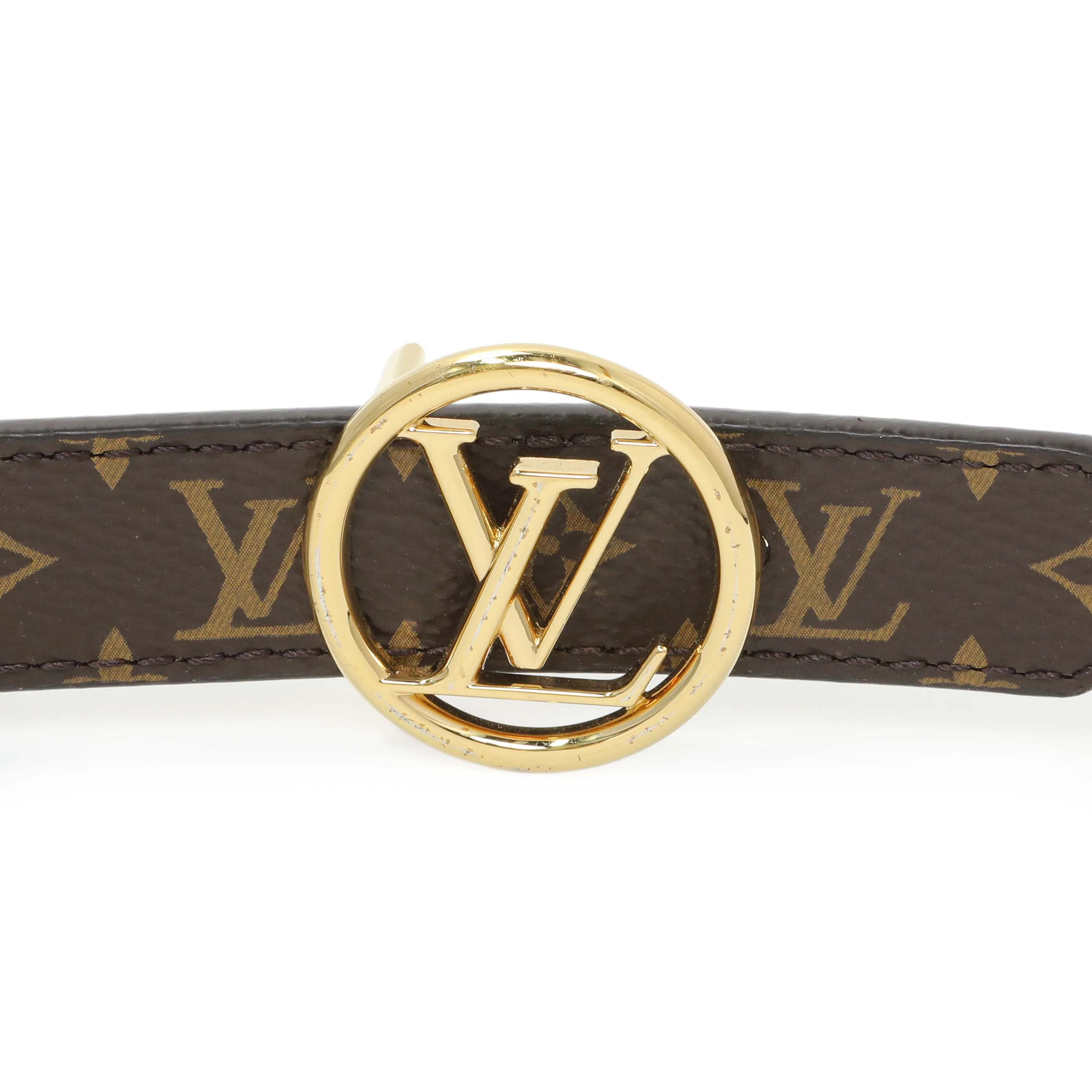 Louis Vuitton Monogram Circle 20MM Reversible Belt - Image 3