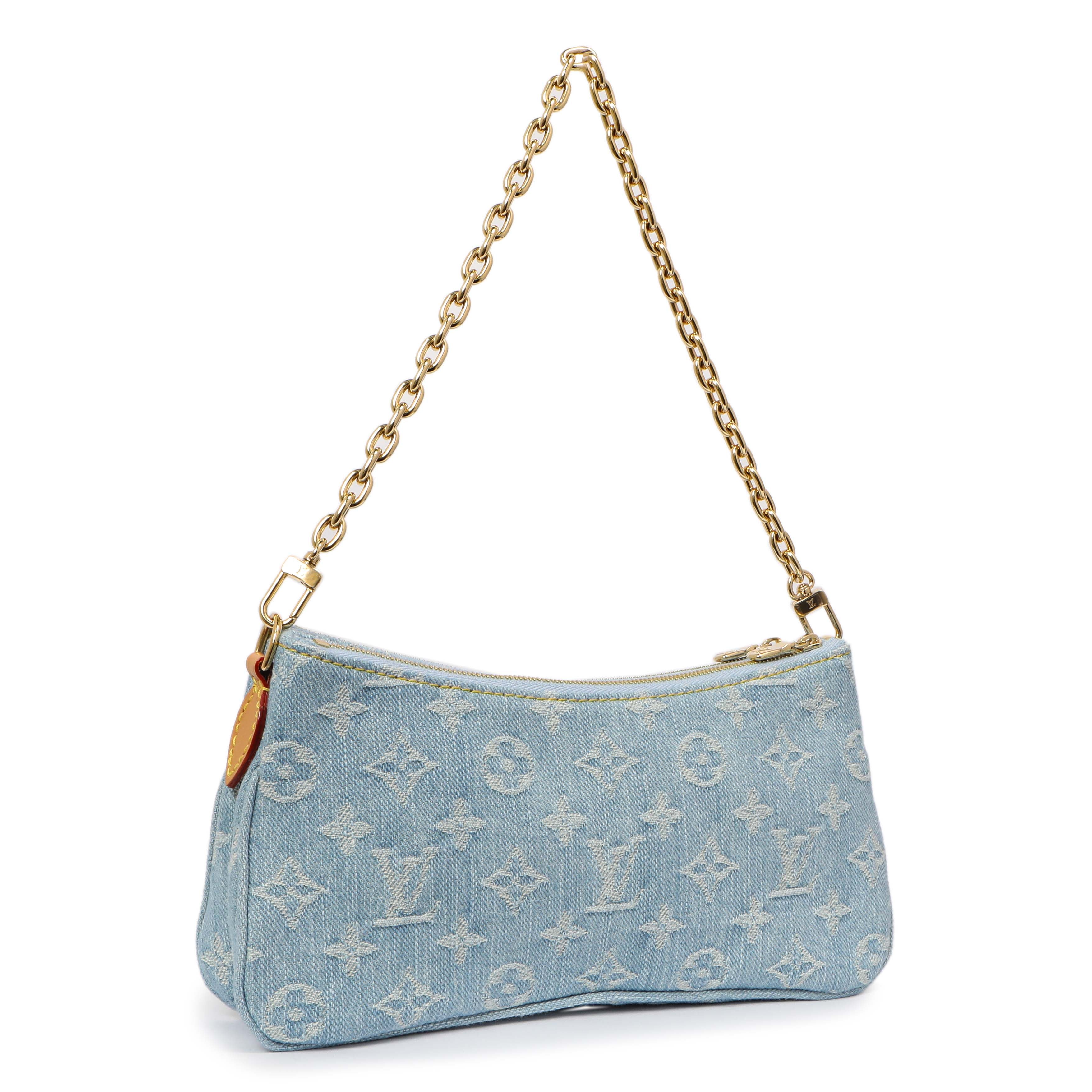 Louis Vuitton Monogram Denim Liv Pochette - Image 2