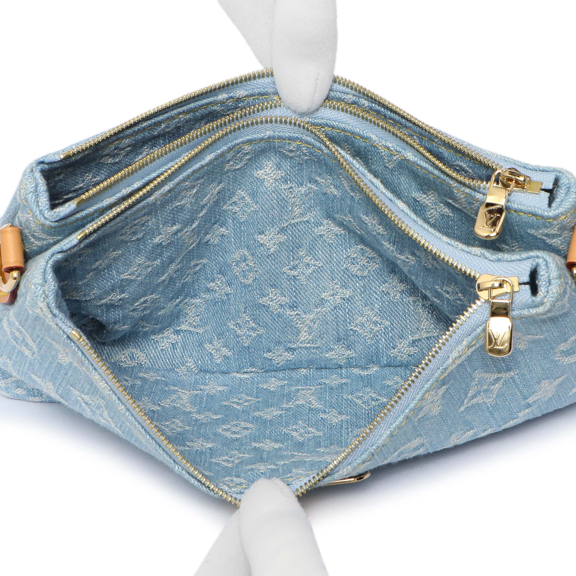 Louis Vuitton Monogram Denim Liv Pochette - Image 5