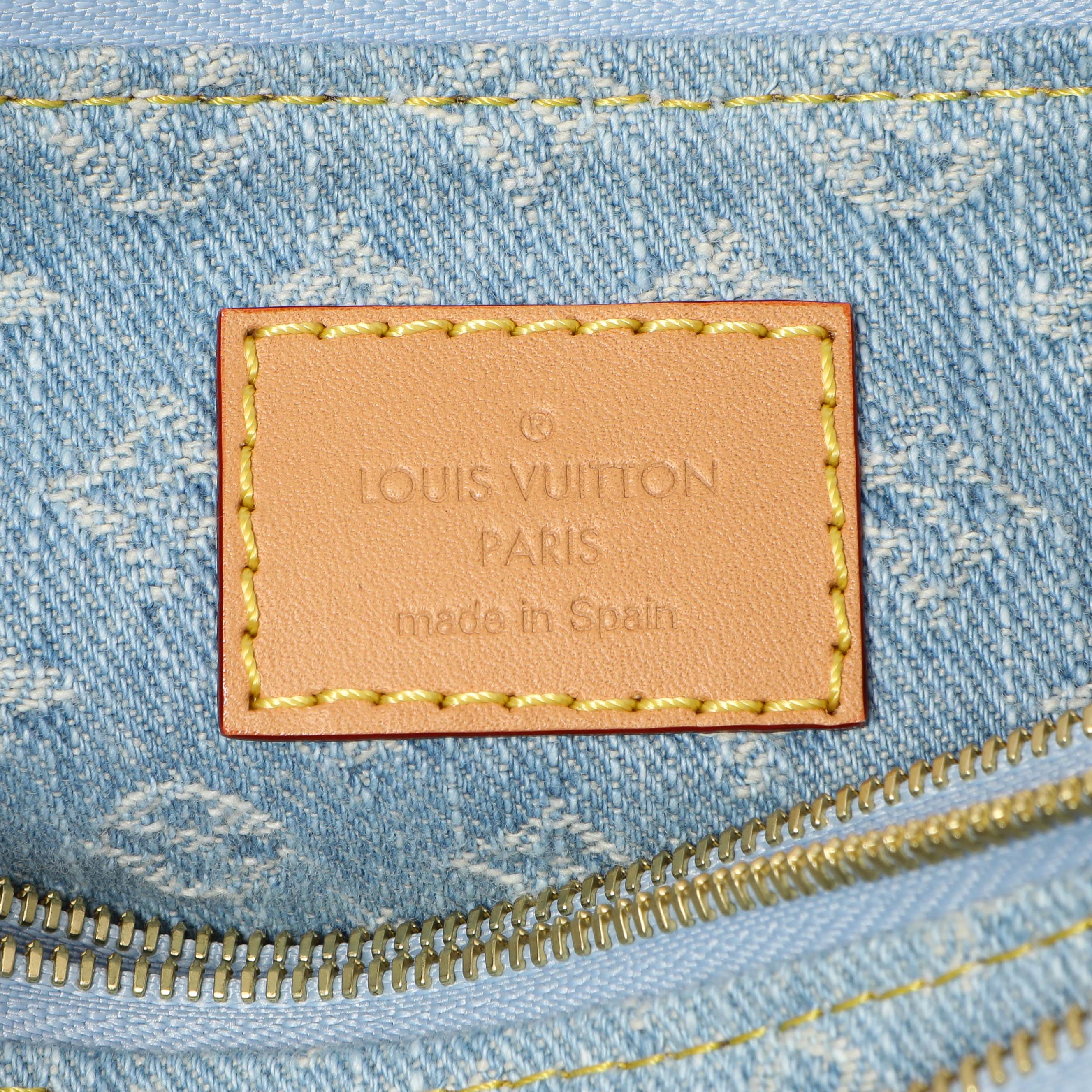 Louis Vuitton Monogram Denim Liv Pochette - Image 6