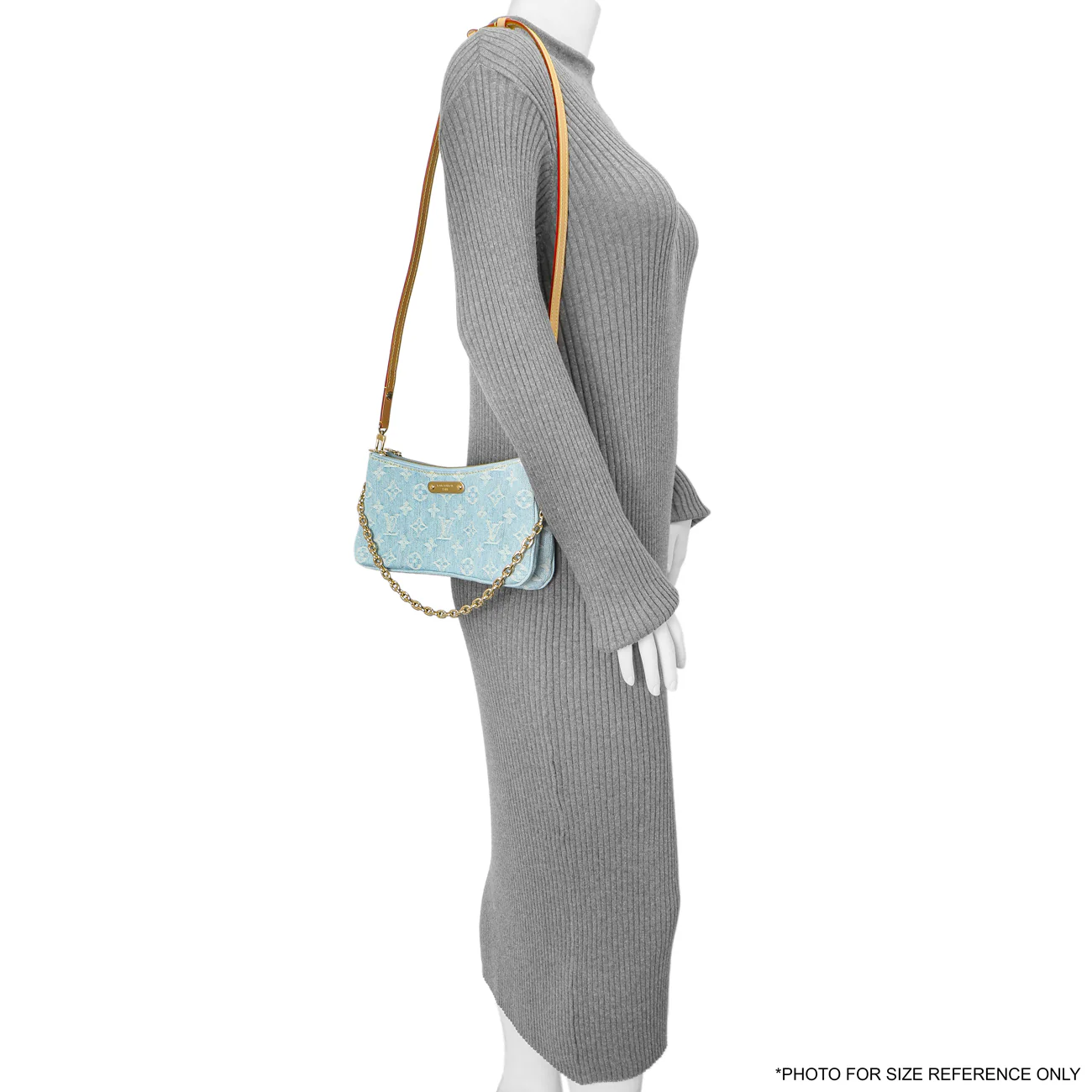 Louis Vuitton Monogram Denim Liv Pochette - Image 7