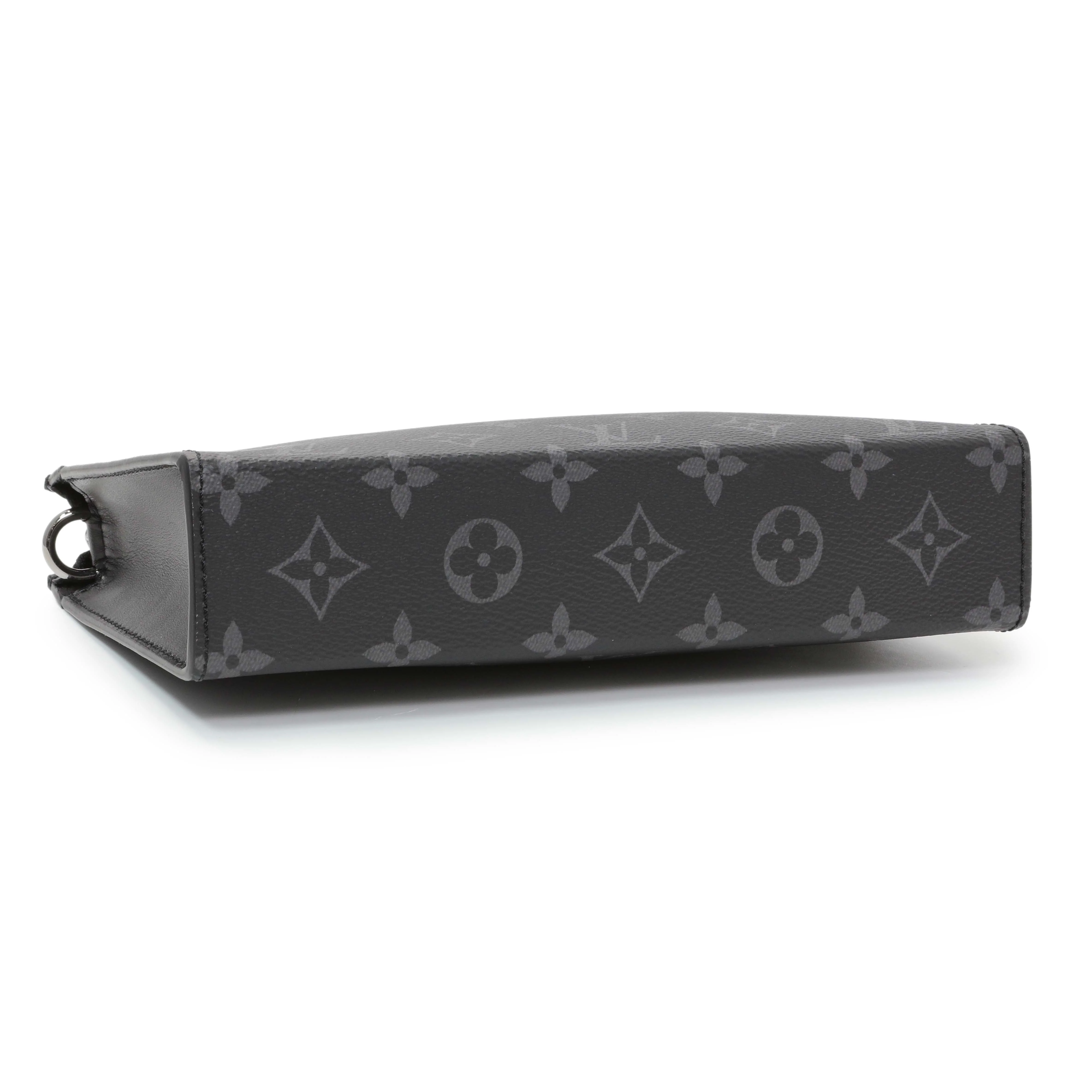 Louis Vuitton Monogram Eclipse Gaston Wearable Wallet - Image 3
