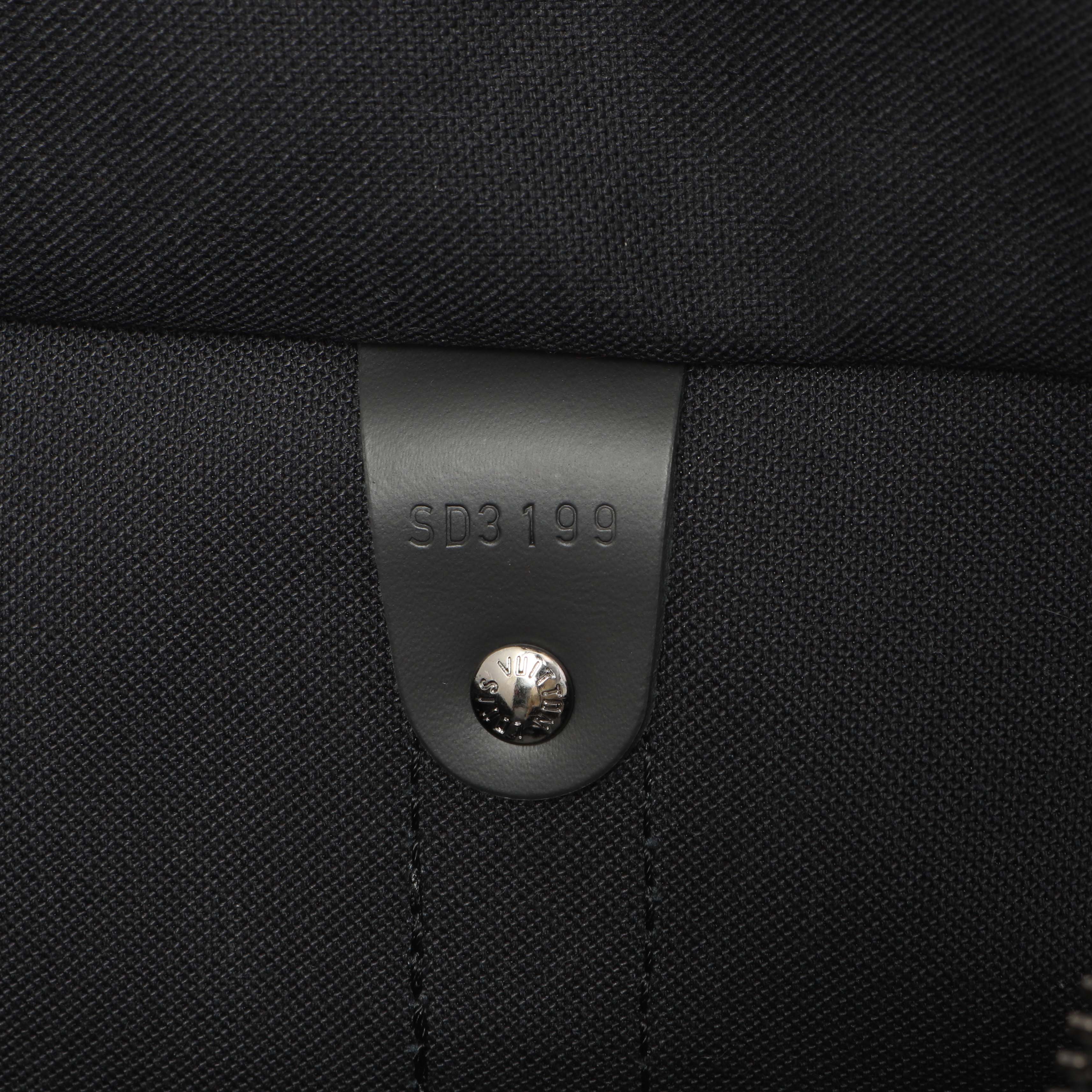 Louis Vuitton Monogram Eclipse Keepall 55 Bandouliere - Image 10