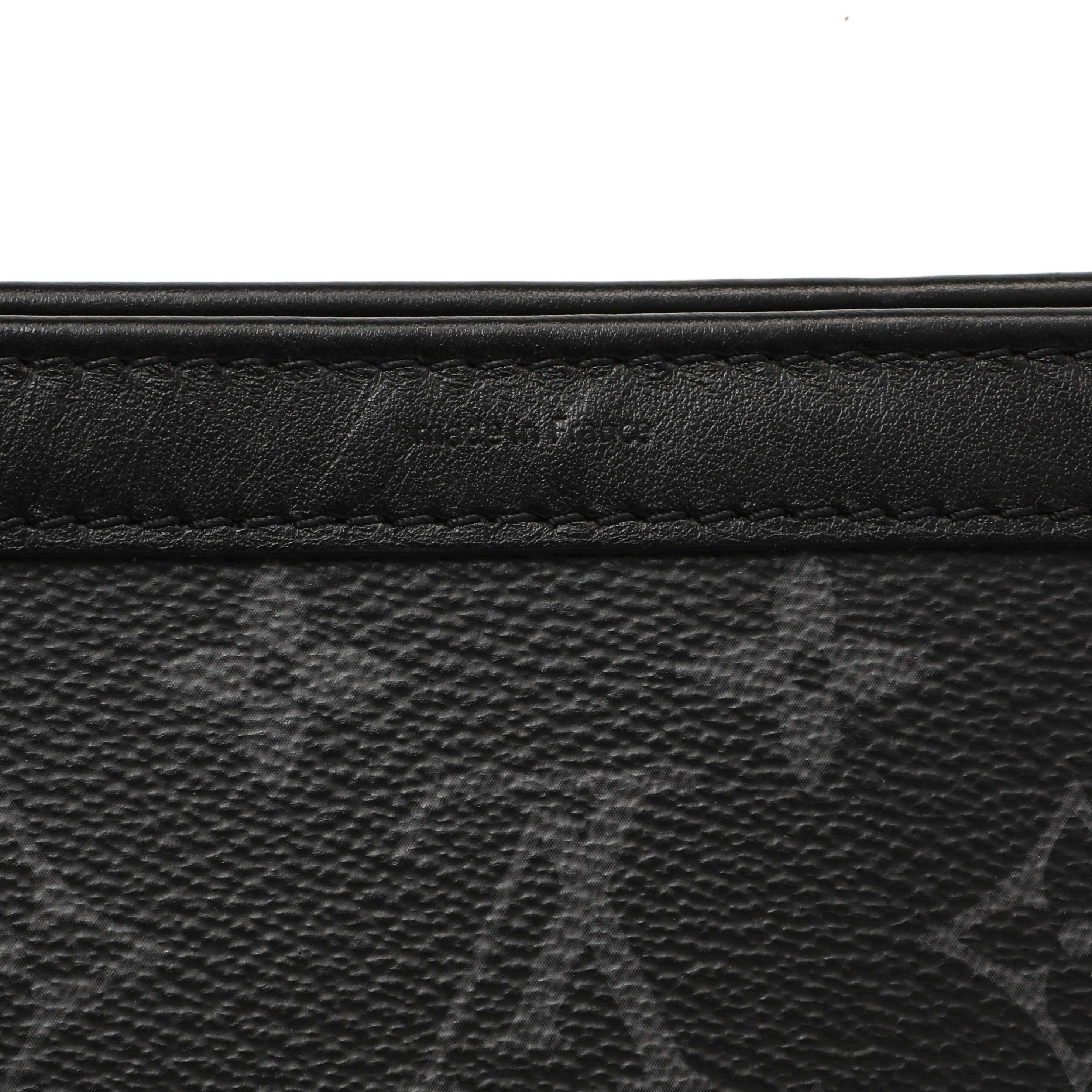 Louis Vuitton Monogram Eclipse Reverse Gaston Wearable Wallet - Image 11