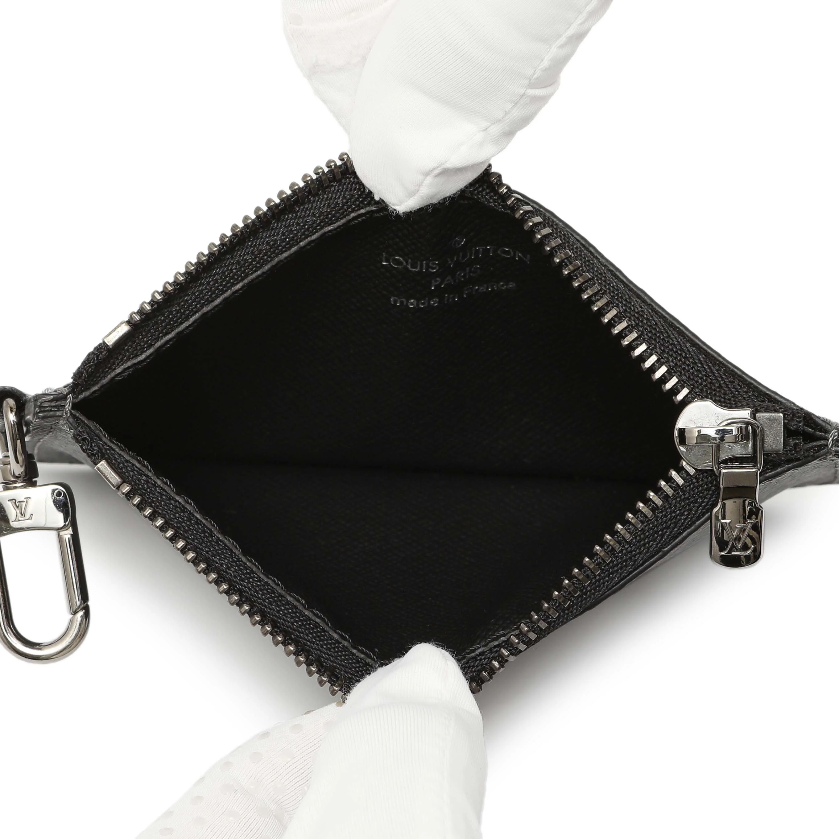 Louis Vuitton Monogram Eclipse Reverse Gaston Wearable Wallet - Image 9