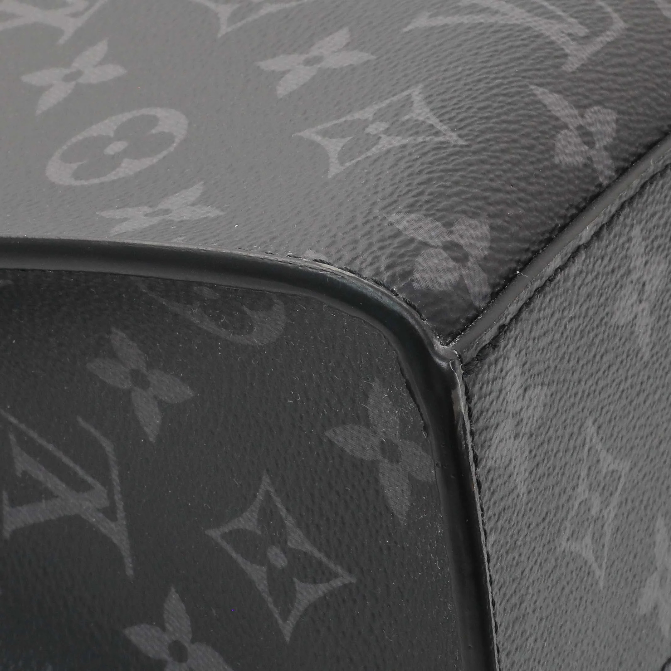 Louis Vuitton Monogram Eclipse Sac Plat Horizontal Zipper - Image 4
