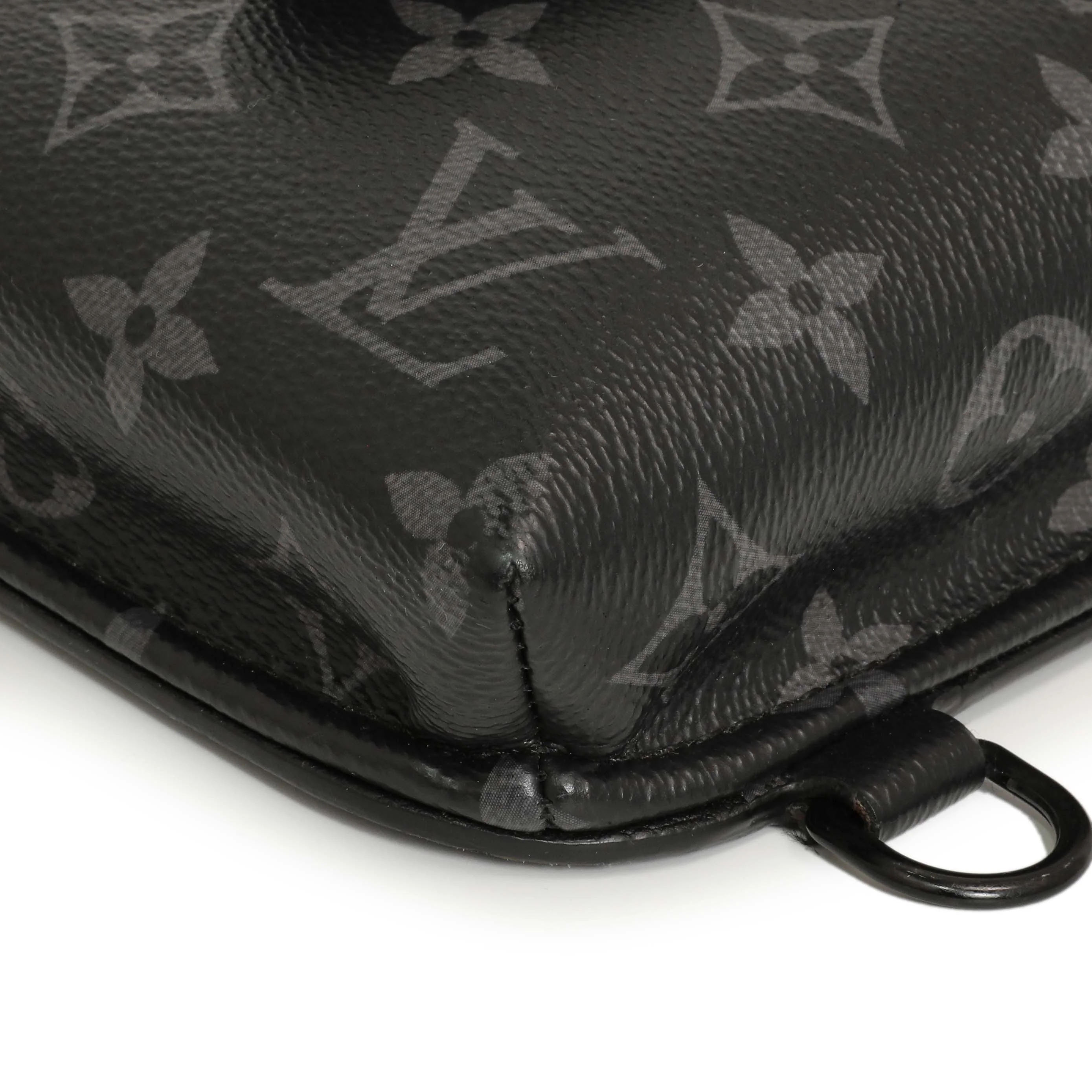 Louis Vuitton Monogram Eclipse Saumur Slingbag - Image 5