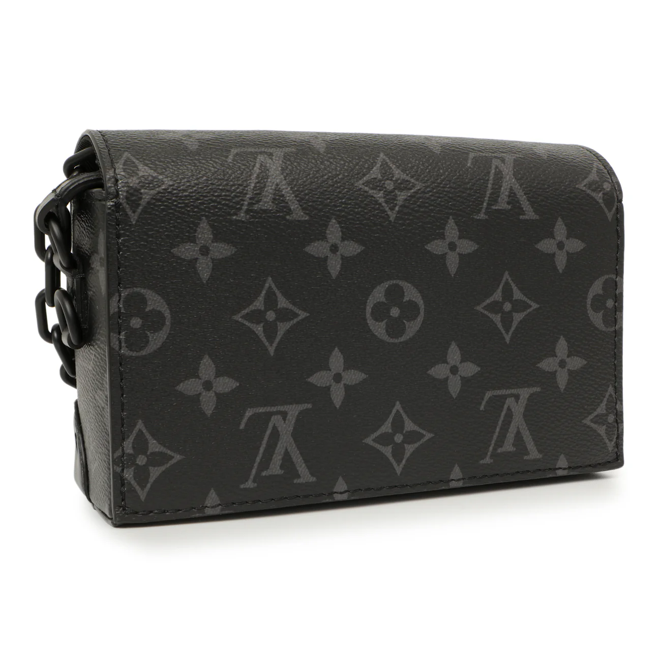 Louis Vuitton Monogram Eclipse Steamer Wearable Wallet - Image 2