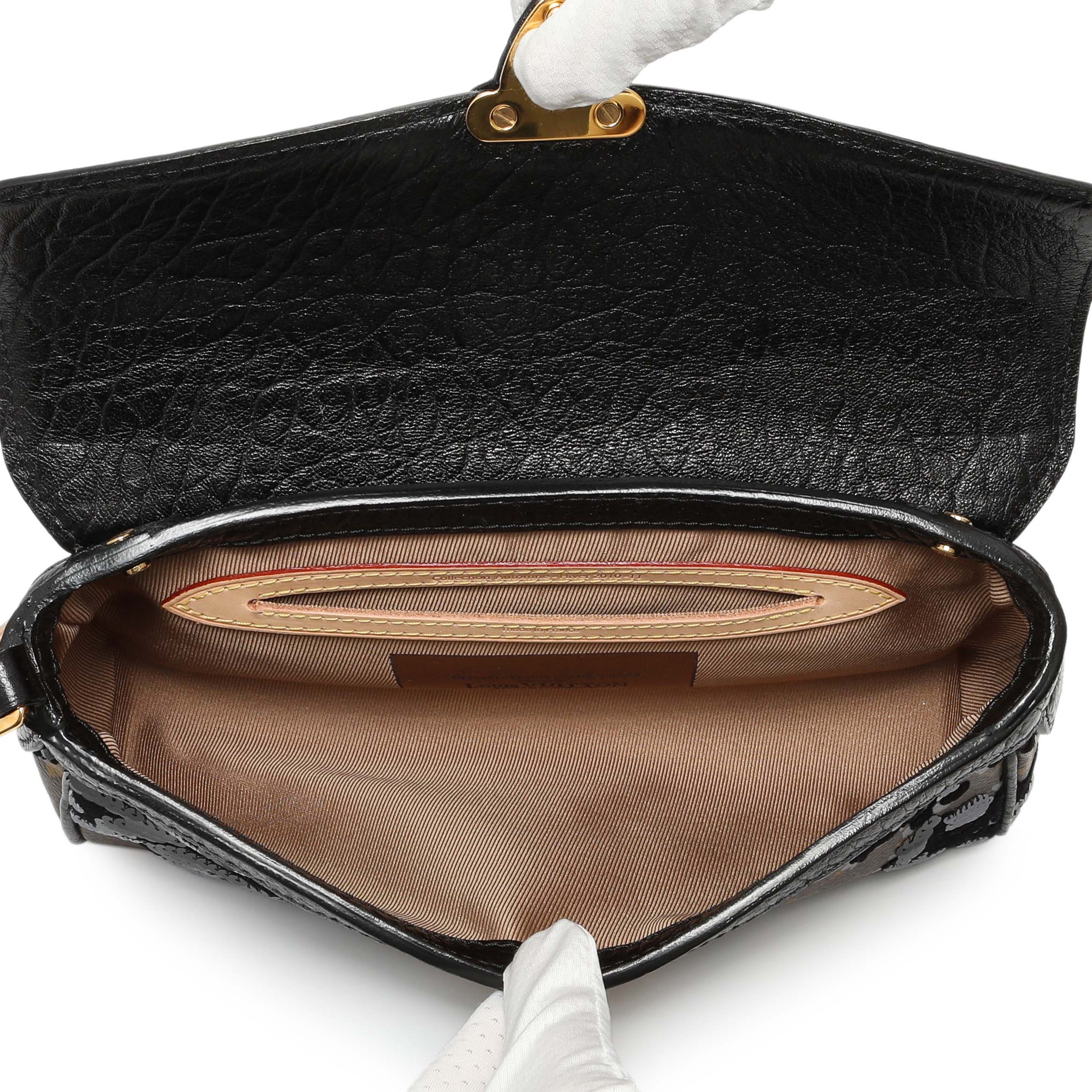 Louis Vuitton Monogram Fleur De Jais Sequins Manege - Image 4