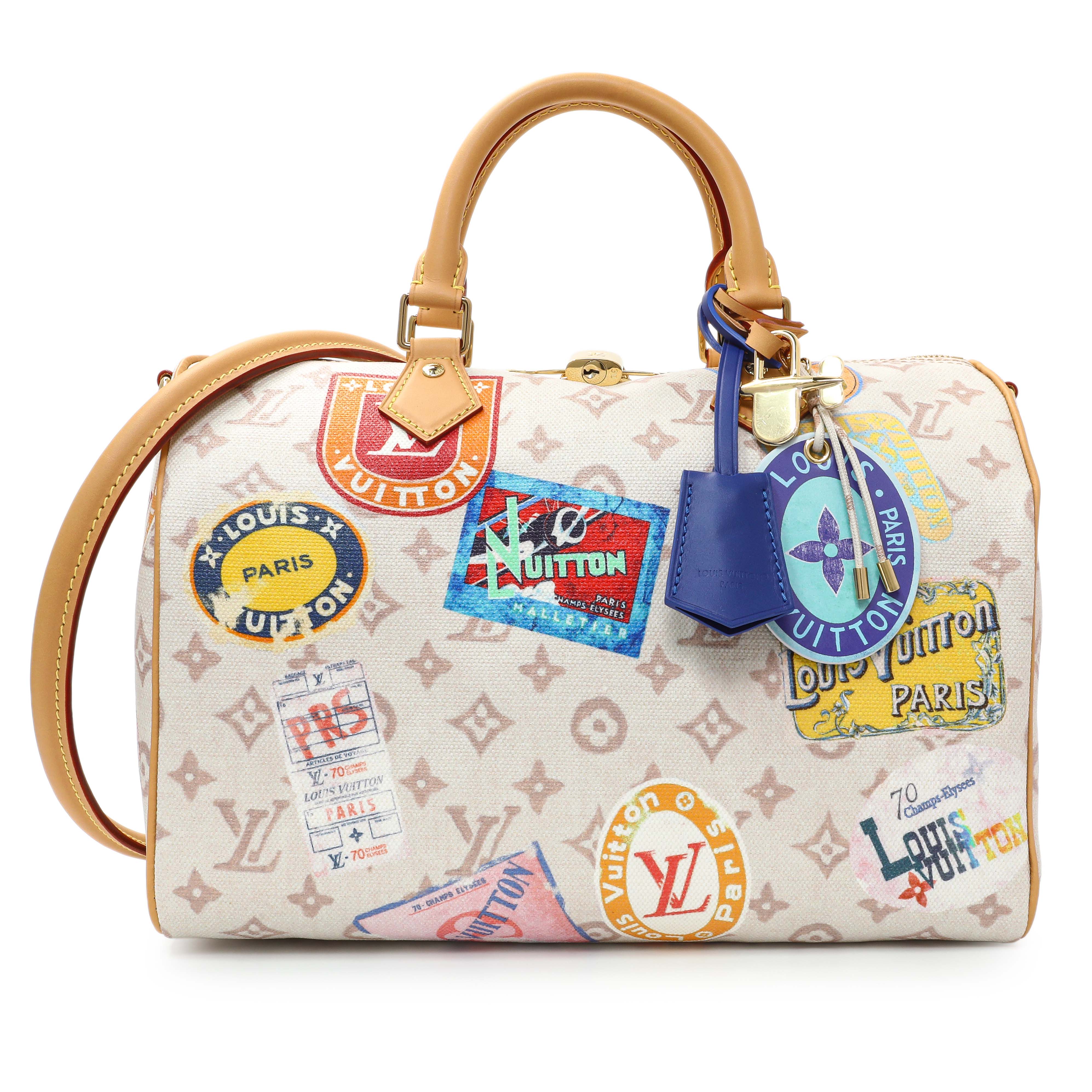 Louis Vuitton Monogram Flight Mode Speedy Soft Bandouliere 30