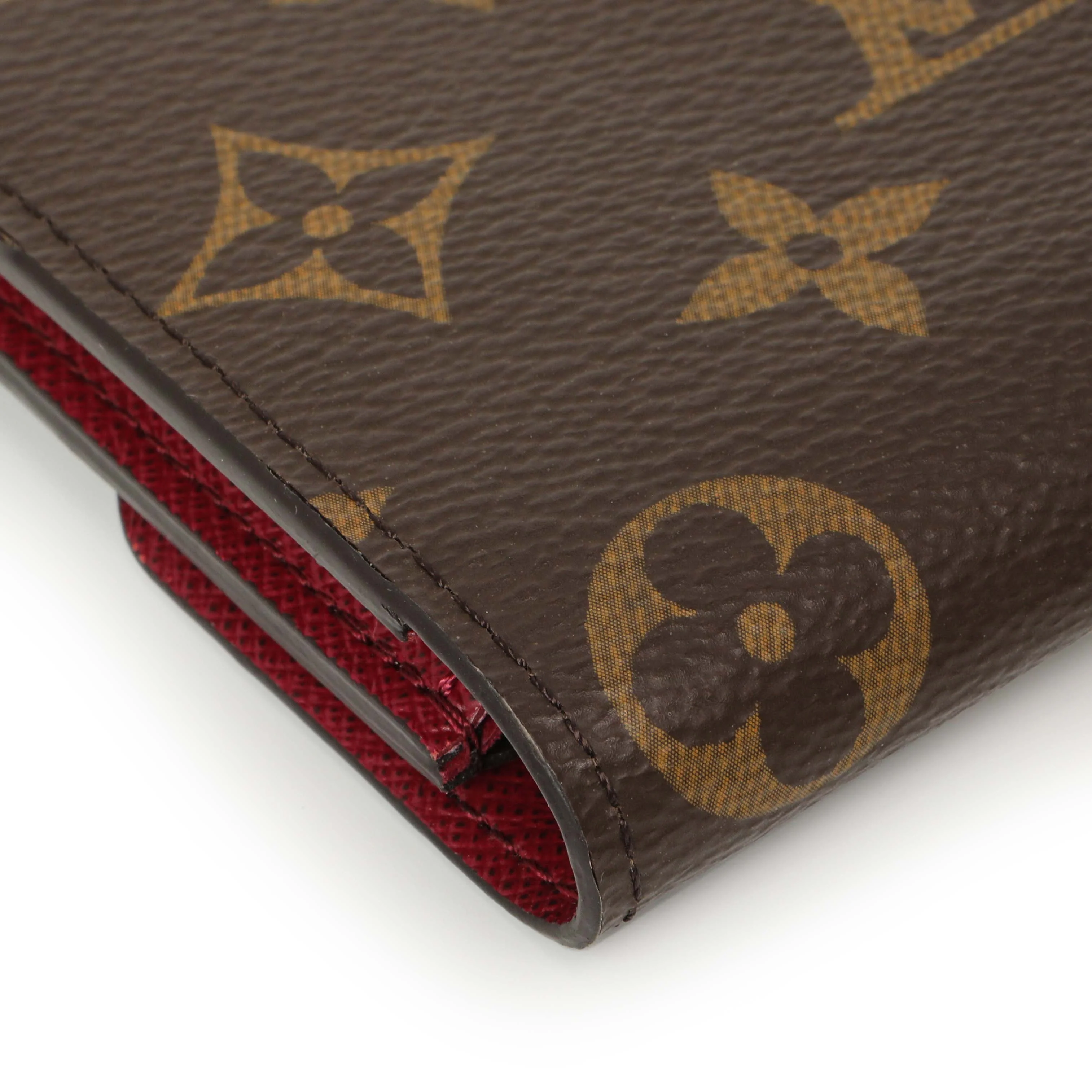 Louis Vuitton Monogram Fuchsia Emilie Wallet - Image 10