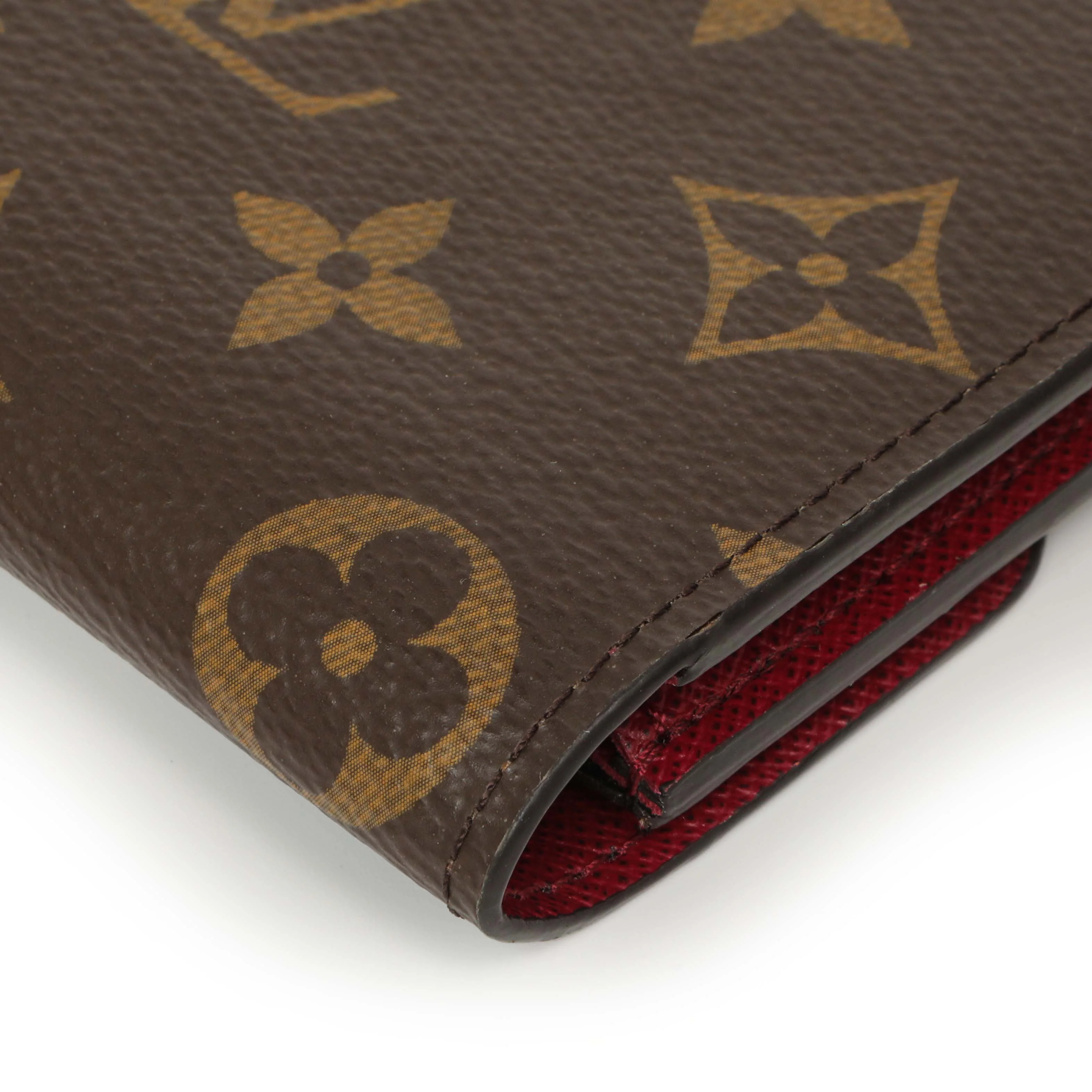 Louis Vuitton Monogram Fuchsia Emilie Wallet - Image 11