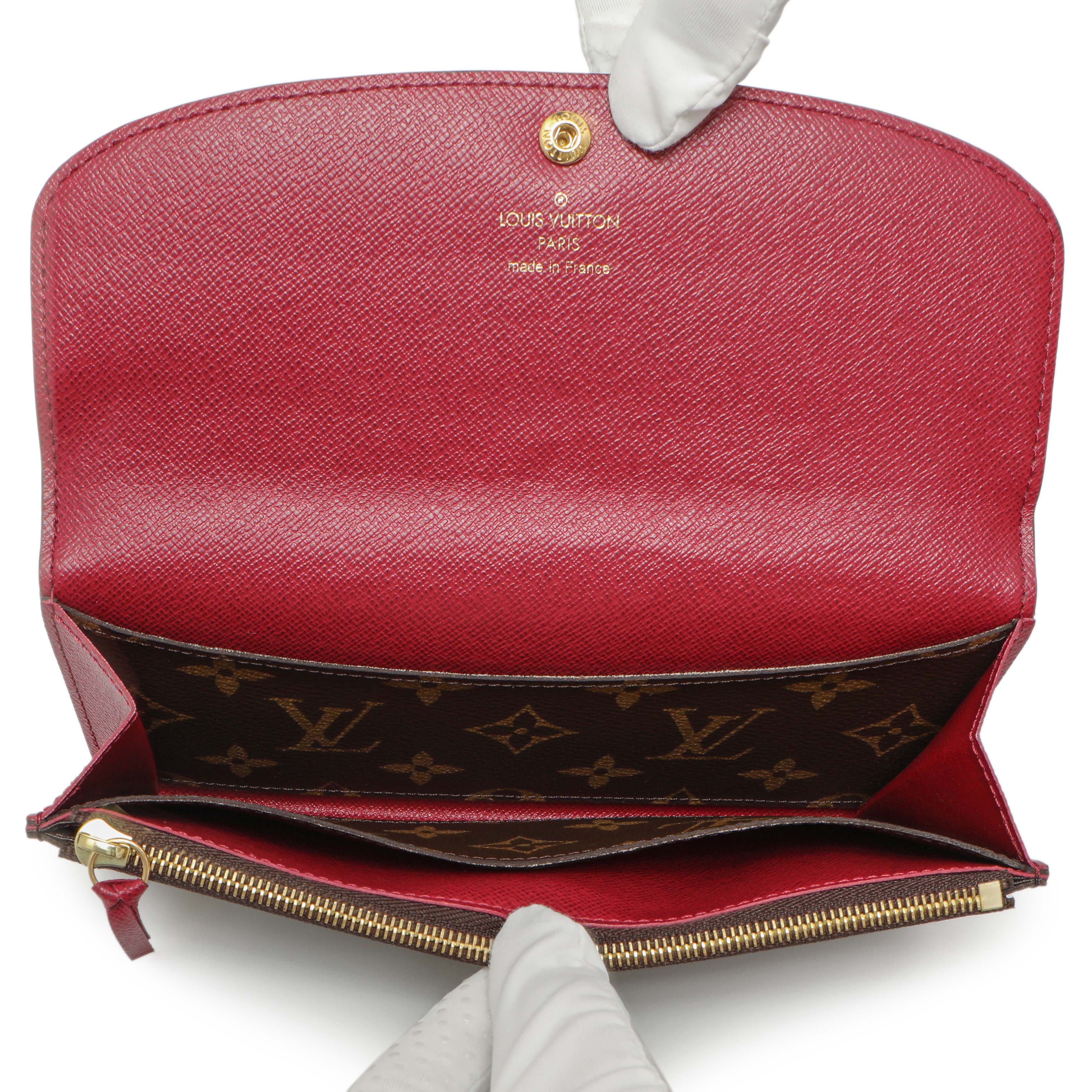 Louis Vuitton Monogram Fuchsia Emilie Wallet - Image 12