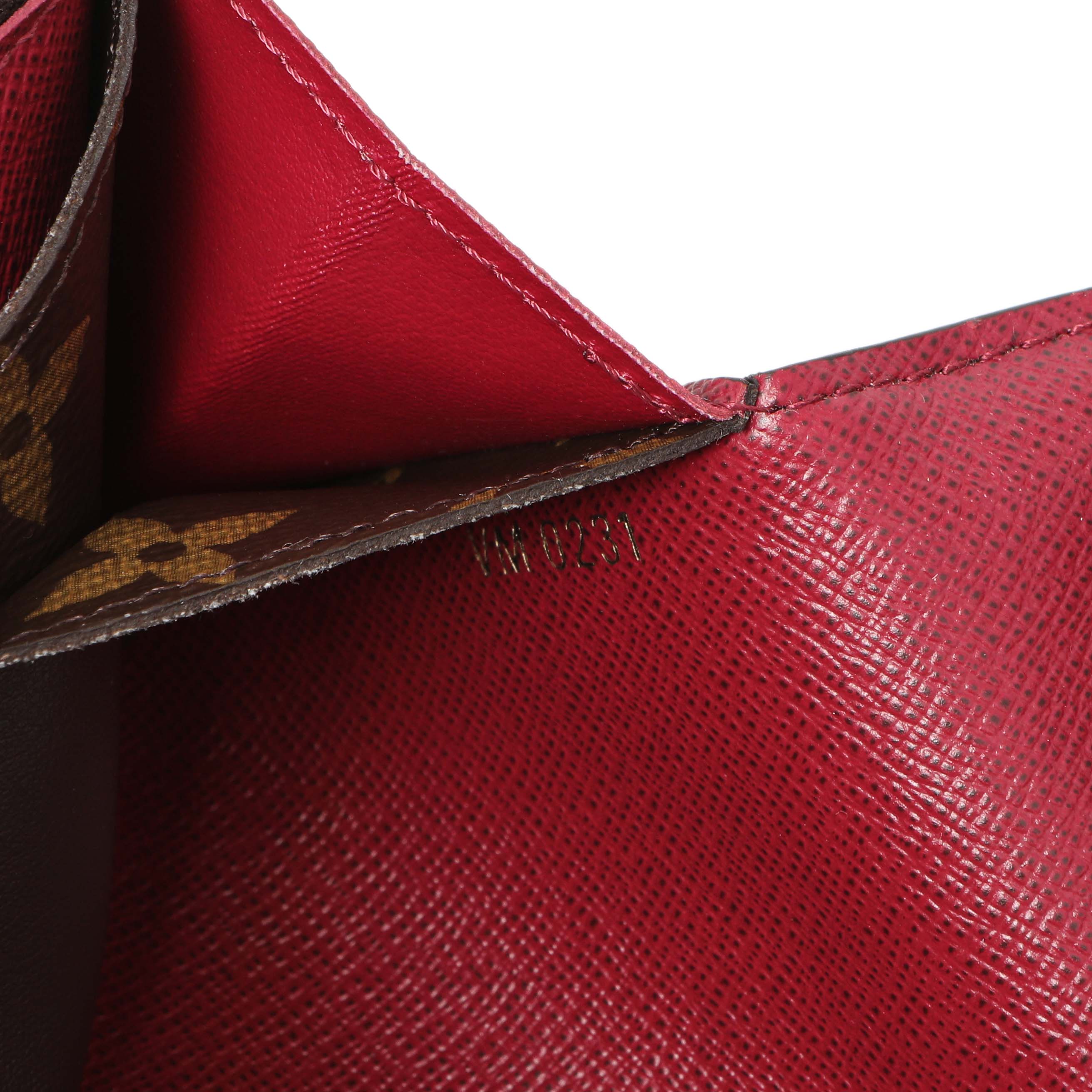Louis Vuitton Monogram Fuchsia Emilie Wallet - Image 14