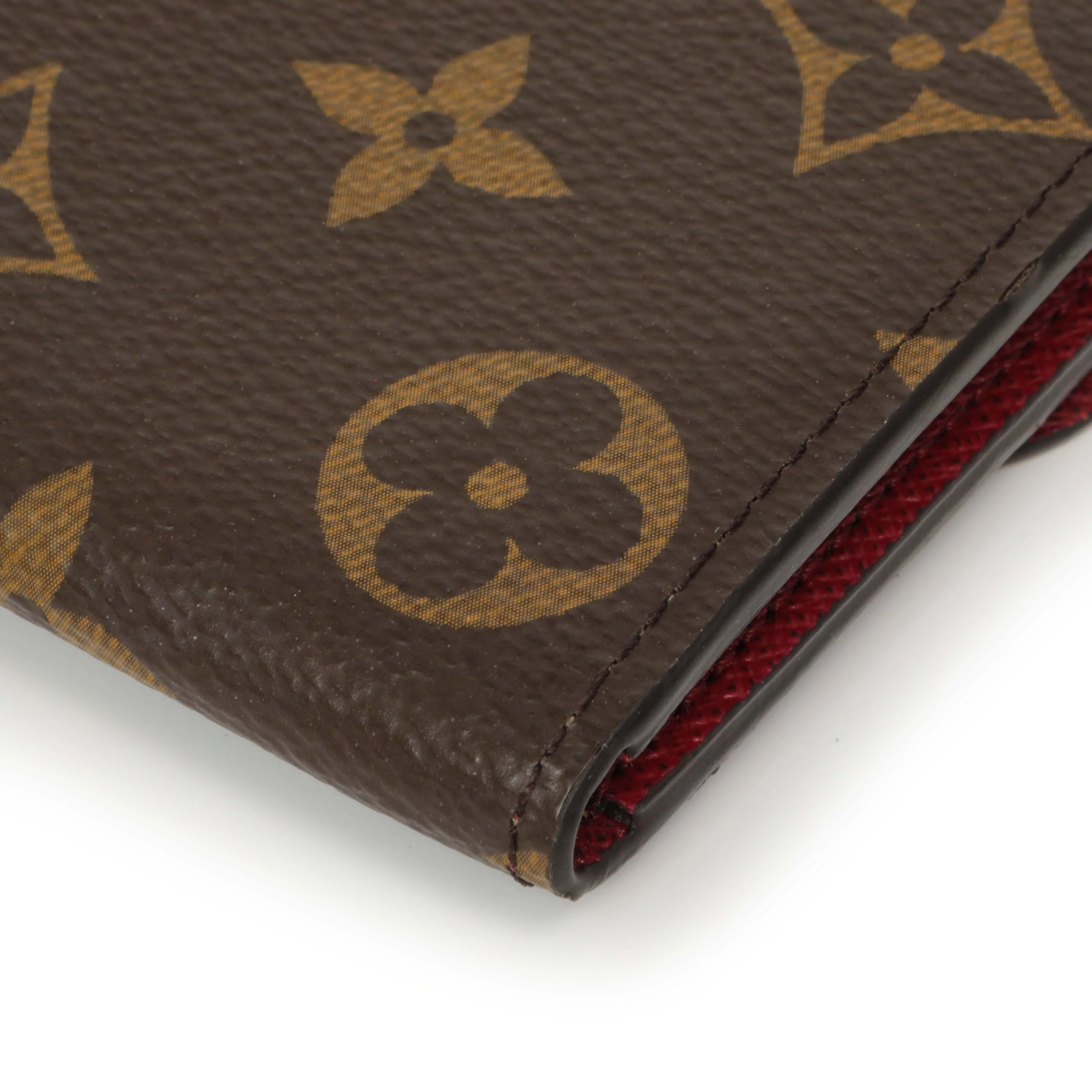 Louis Vuitton Monogram Fuchsia Emilie Wallet - Image 7