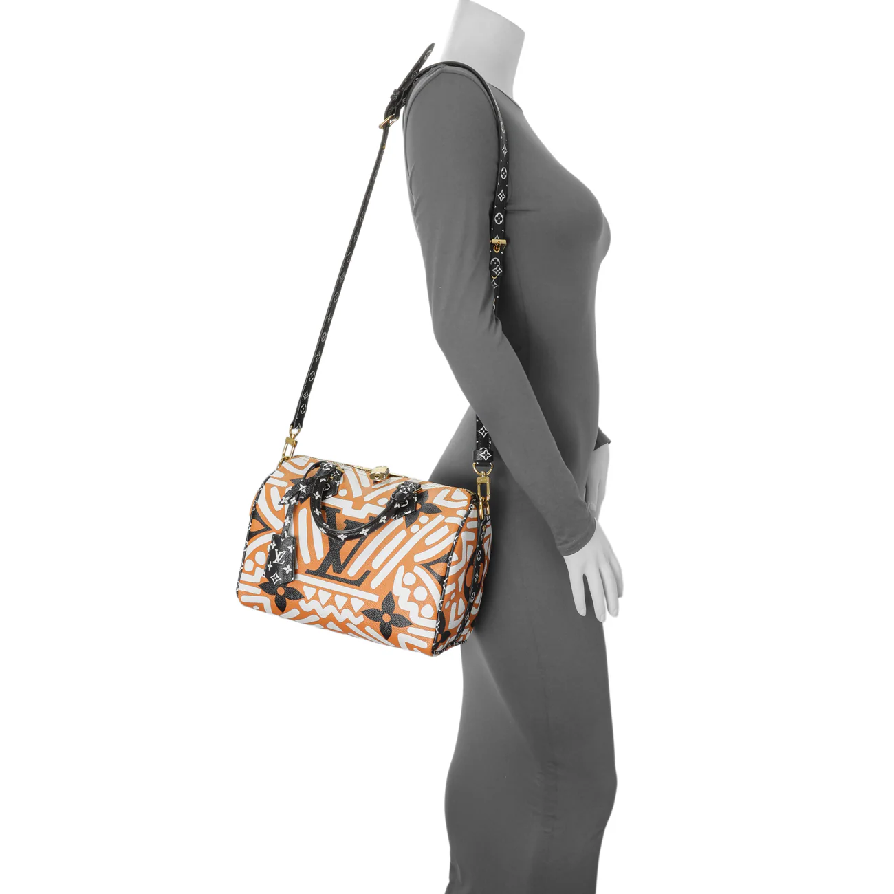 Louis Vuitton Monogram Giant Crafty Speedy Bandouliere 25 - Image 8