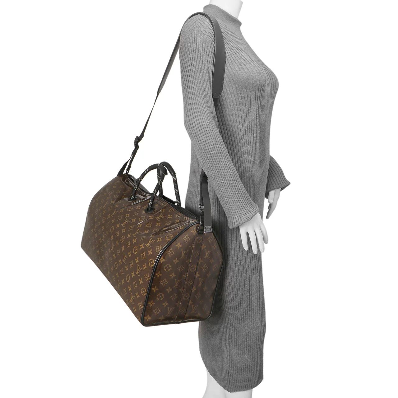 Louis Vuitton Monogram Glaze Keepall Bandouliere 50 - Image 13