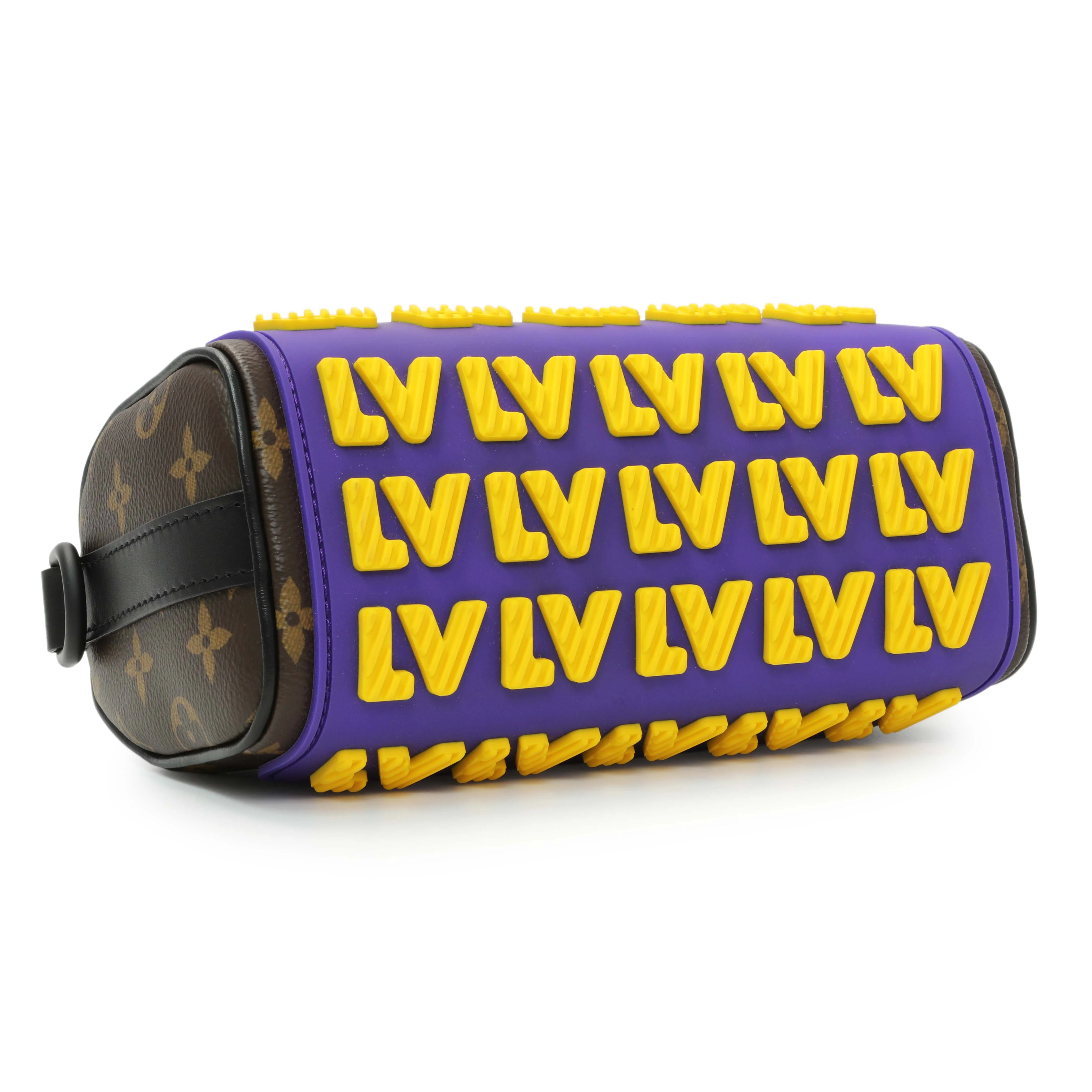 Louis Vuitton Monogram LV Rubber Keepall XS - Image 3
