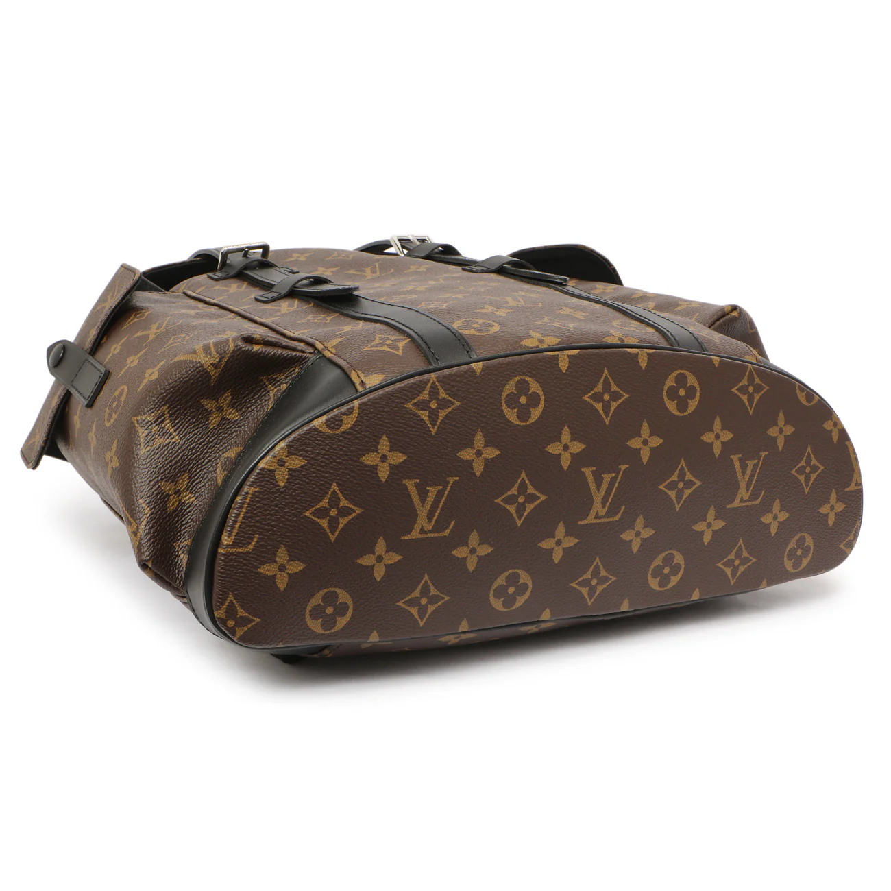 Louis Vuitton Monogram Macassar Christopher MM Backpack - Image 3