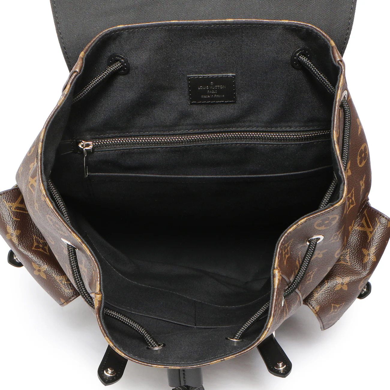 Louis Vuitton Monogram Macassar Christopher MM Backpack - Image 4