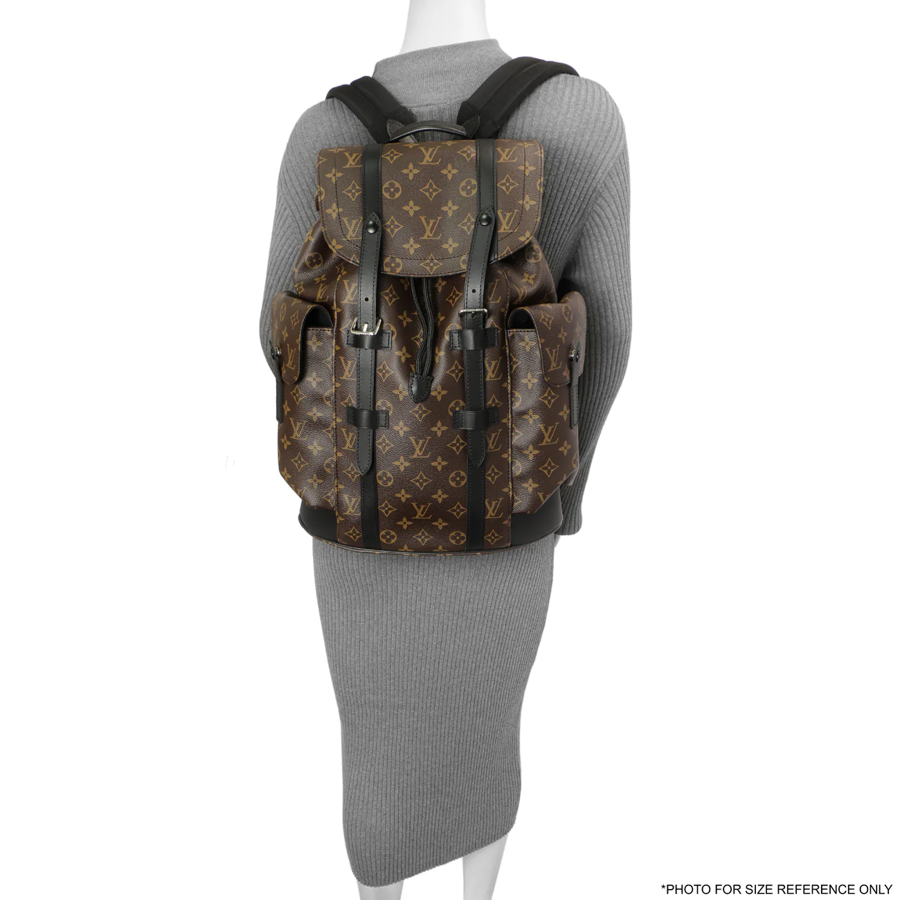 Louis Vuitton Monogram Macassar Christopher MM Backpack - Image 7